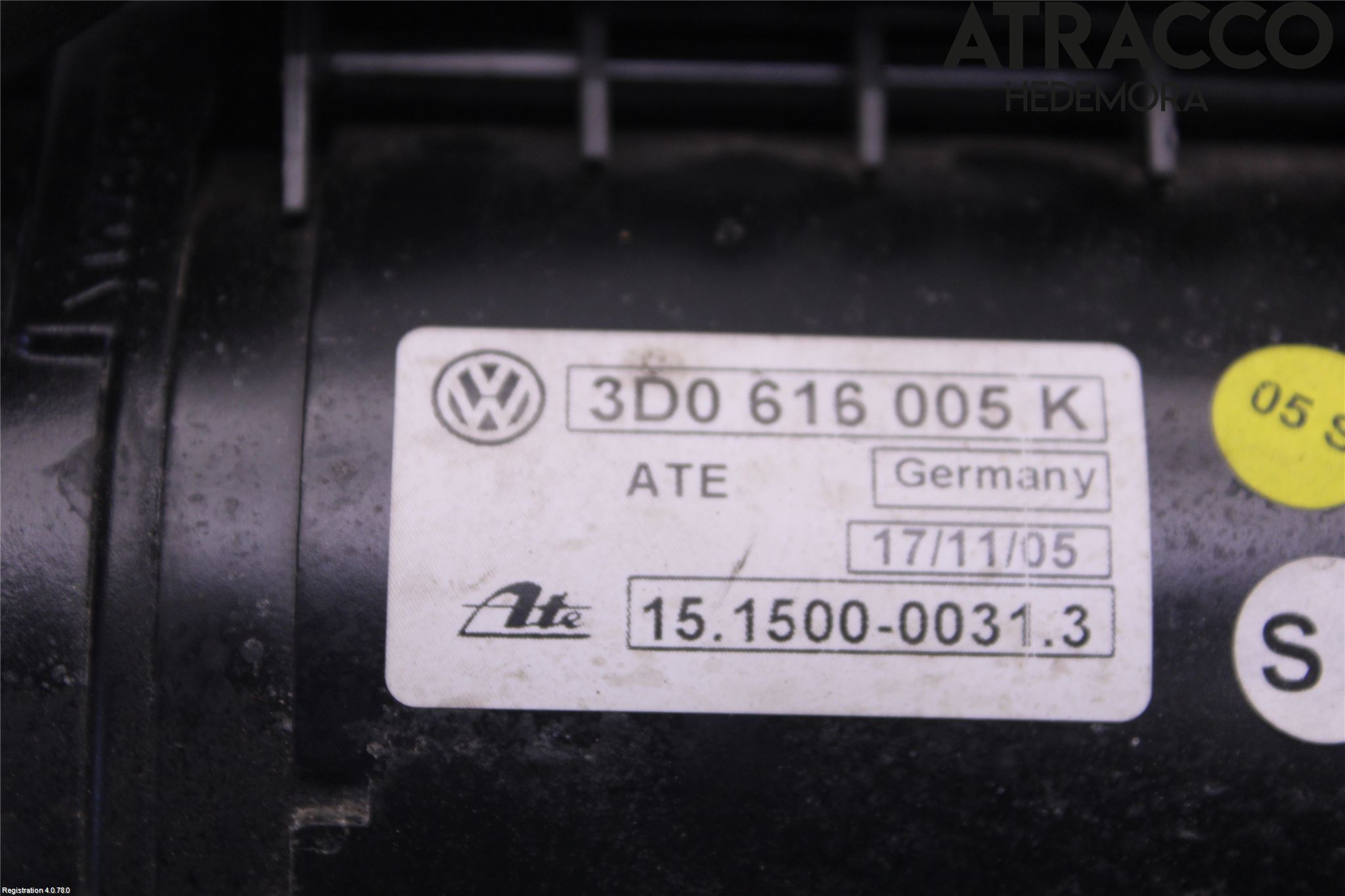 Volkswagen VW PHAETON Kompressor Stöt-Fjädring