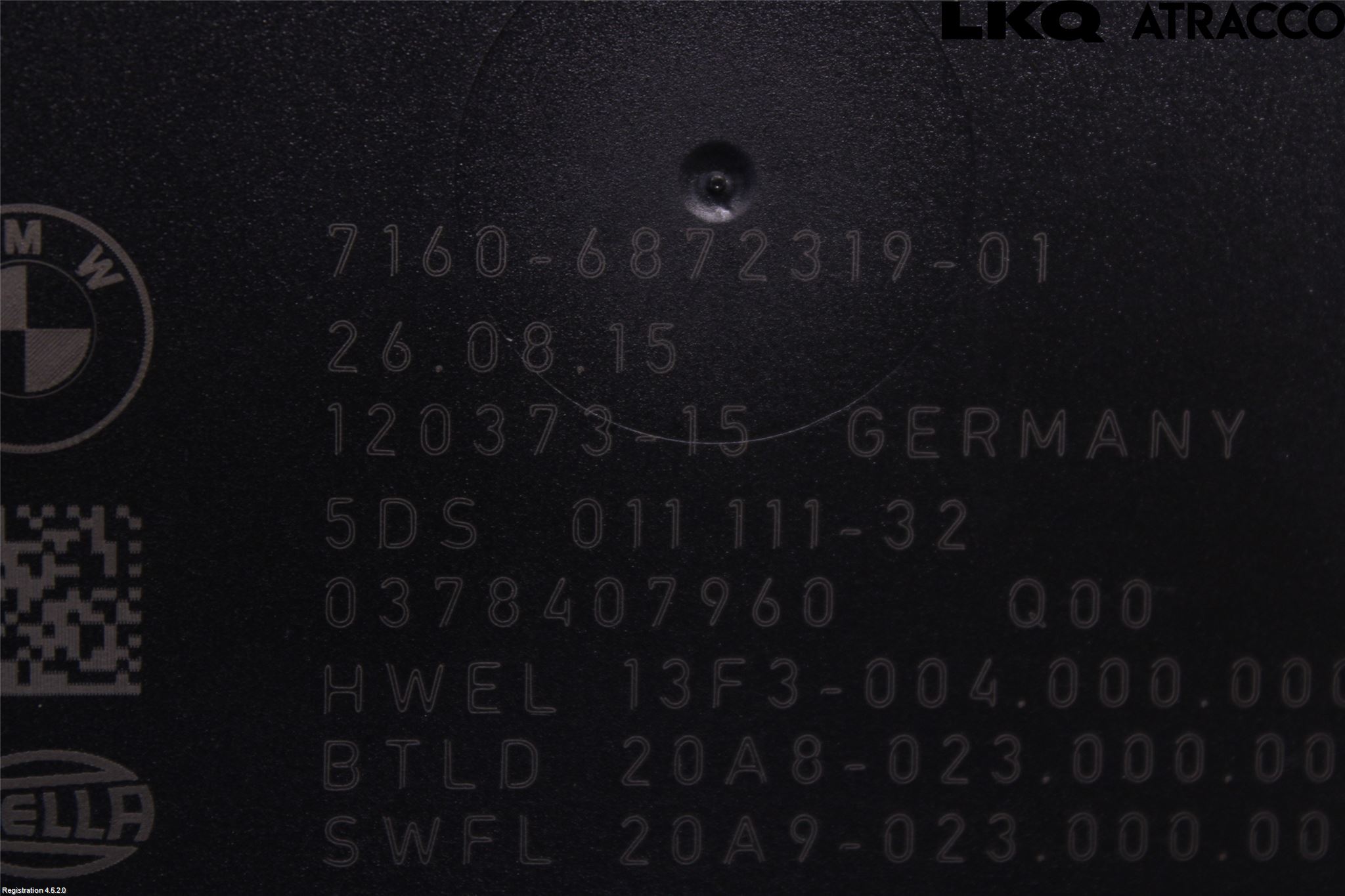 BMW 3 F30/F31/F80 12-19 Styrenhet Dragkrok