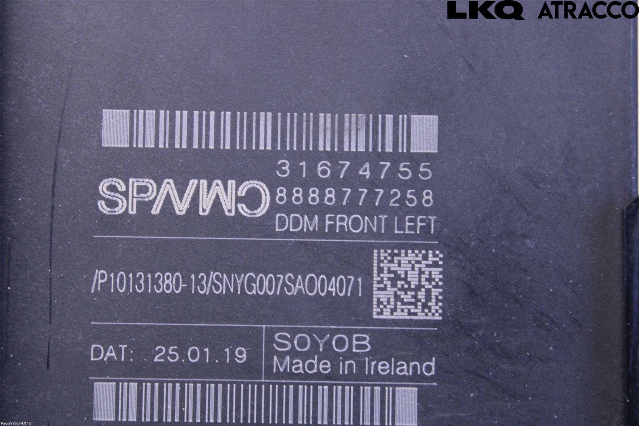 Volvo V60 19- Fönsterhissmotor