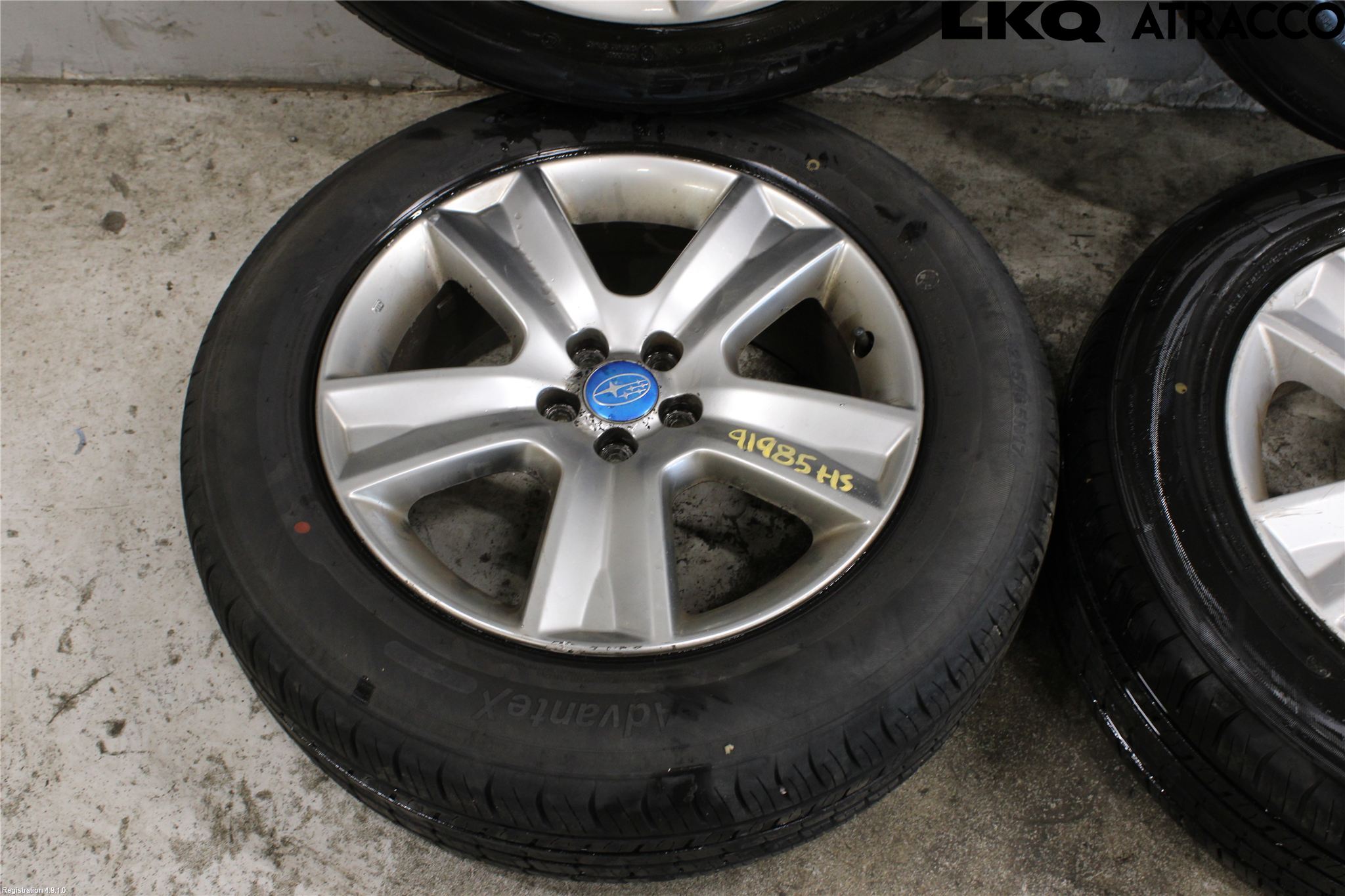 Subaru FORESTER SH  08-13 Sommardäck Alumfälg 4St