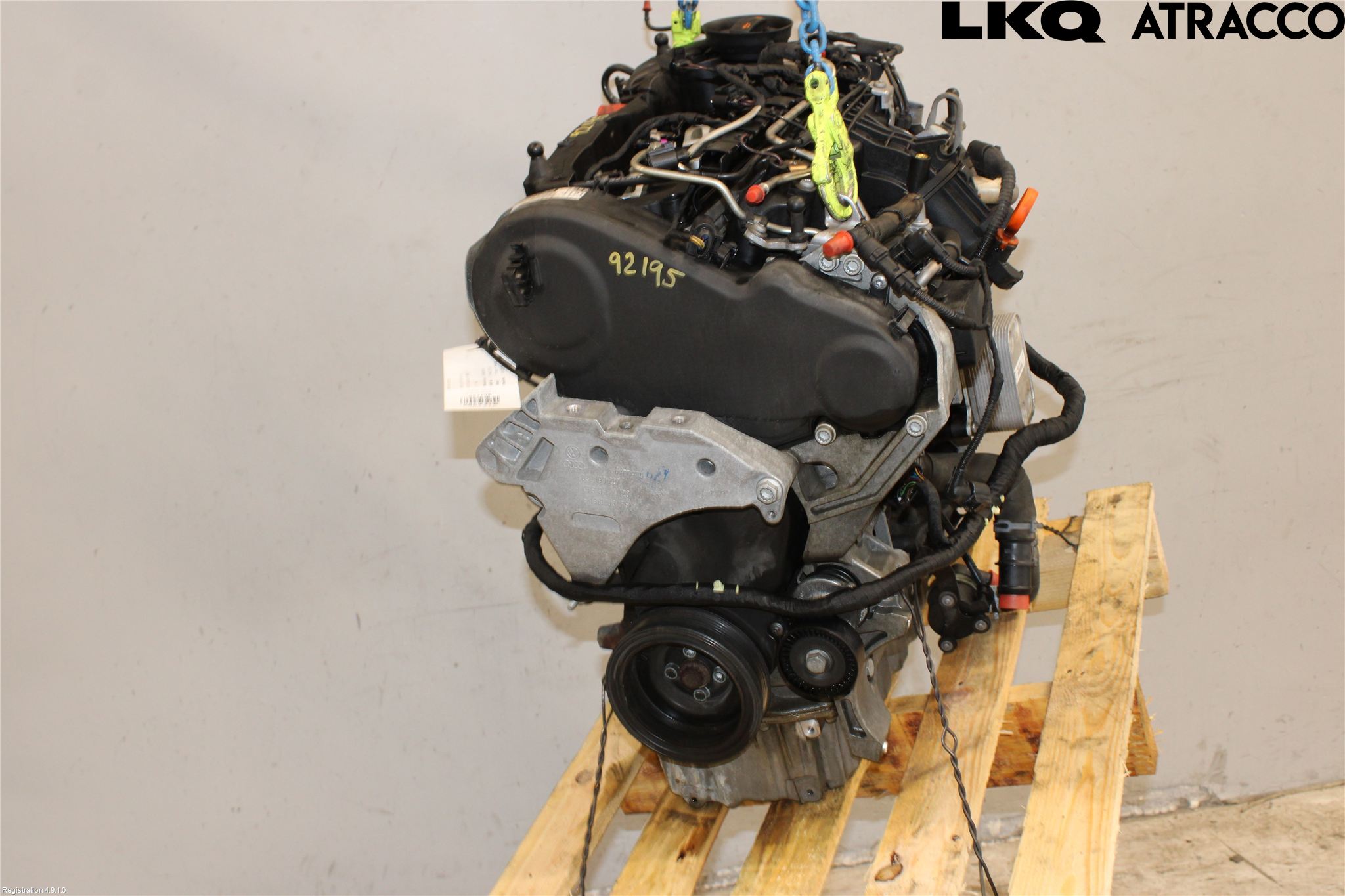 Volkswagen VW GOLF VI 09-13 Motor Diesel