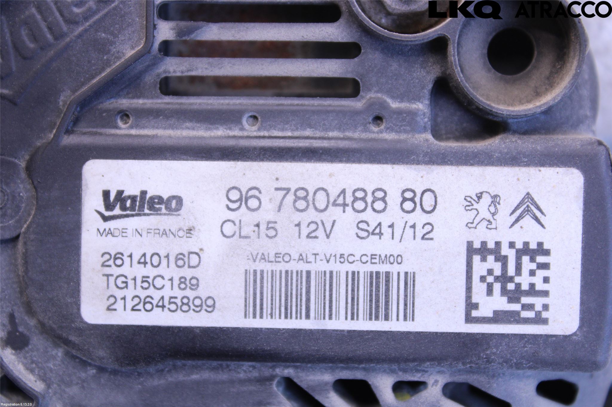 Peugeot EXPERT 15-16 Generator
