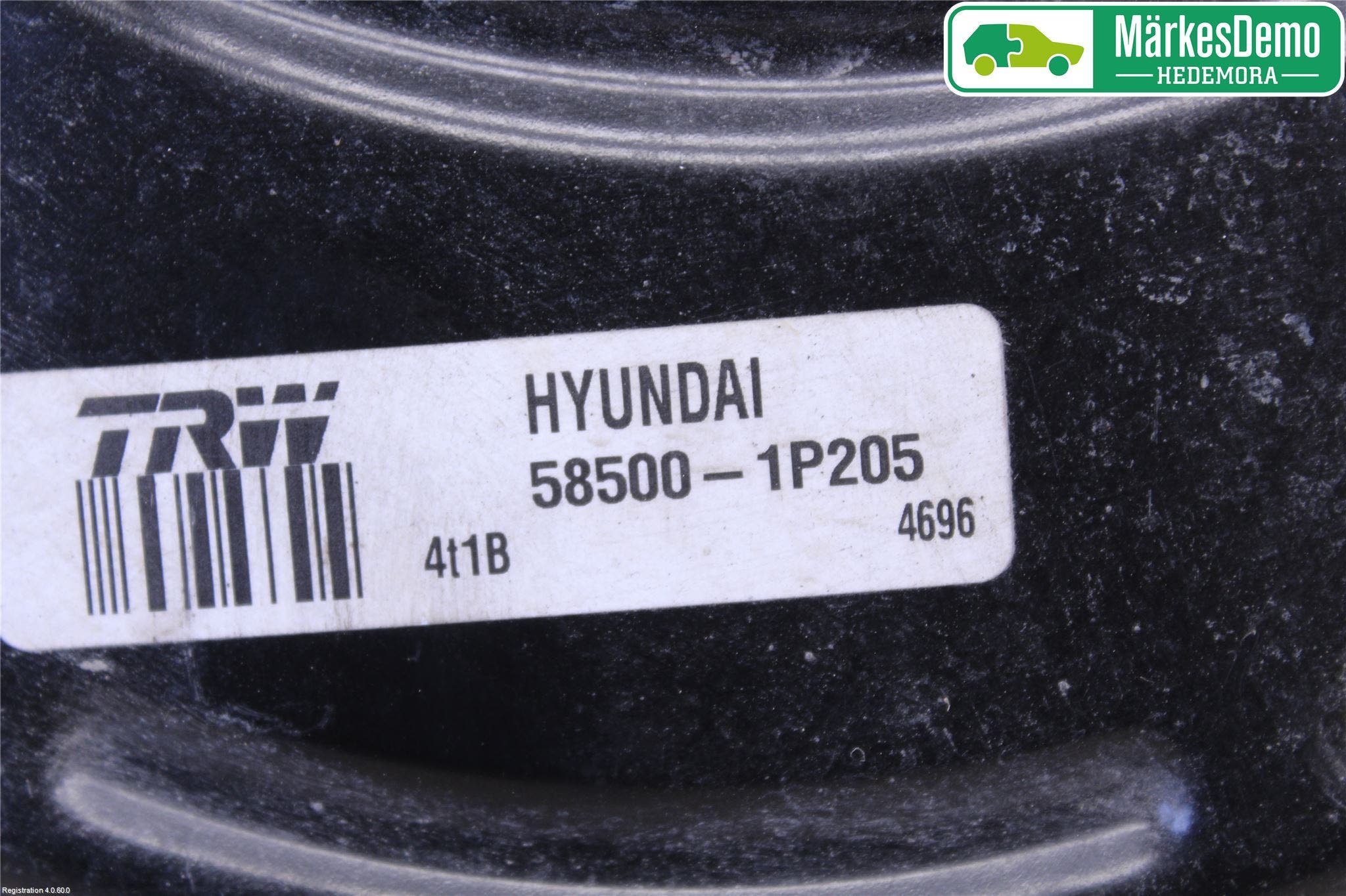 Kia VENGA 10-19 Bromsservo