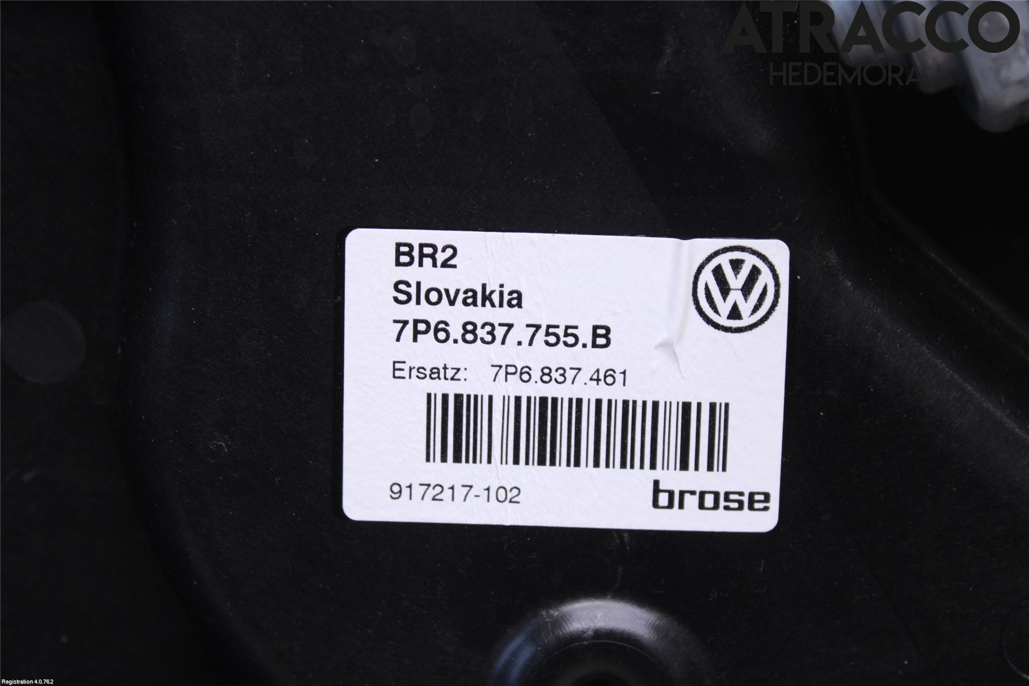Volkswagen VW TOUAREG 7P 11-18 Fönsterhiss El Kompl