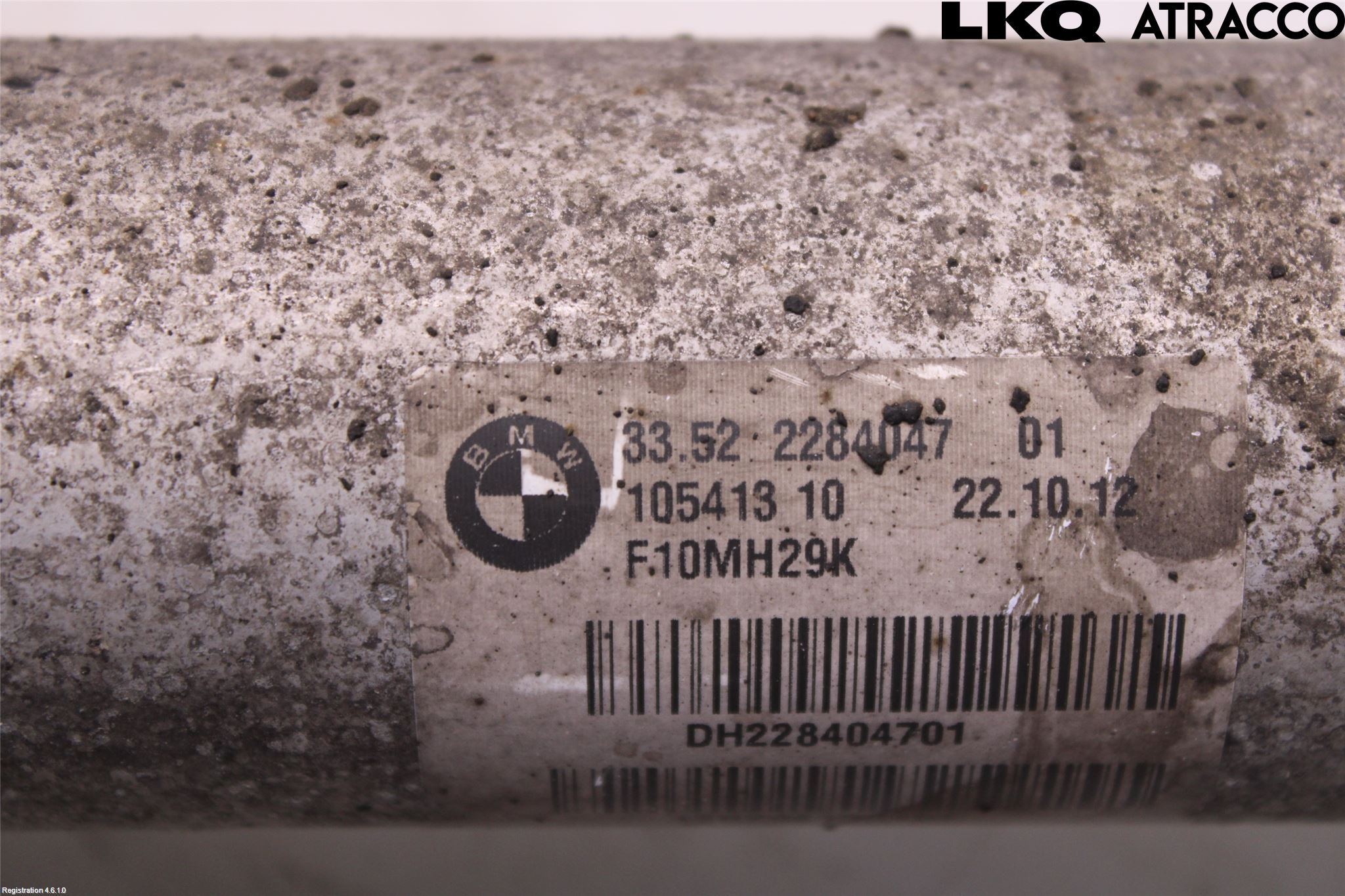 BMW 5 F10/F11/F18 09-17 Fjäderben Bak Vänster