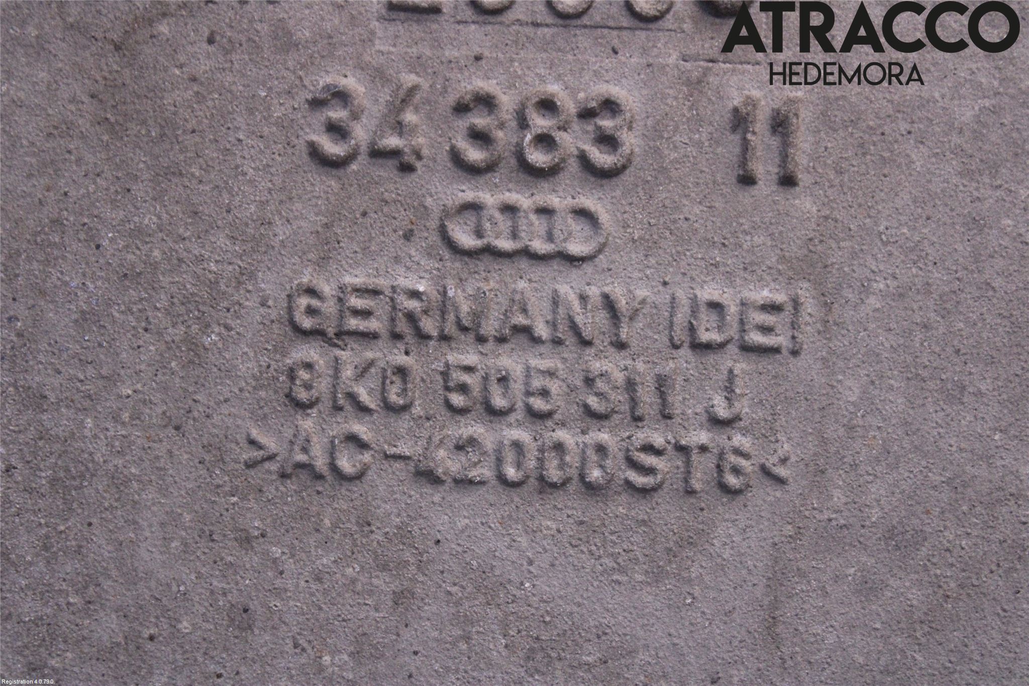 Audi A4/S4 08-11 Bärarm Bak Vänster
