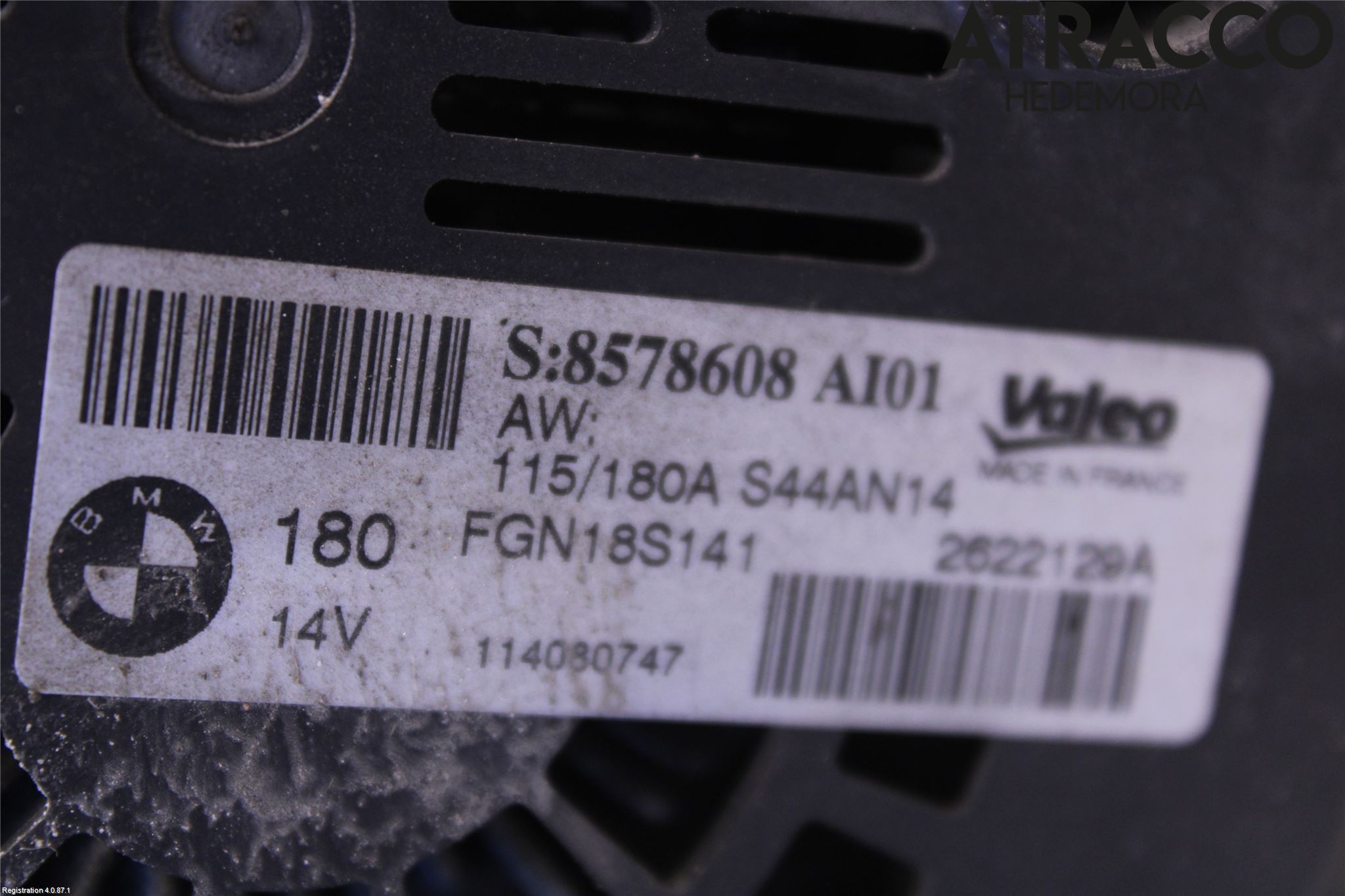 BMW 3 GT F34 13-19 Generator