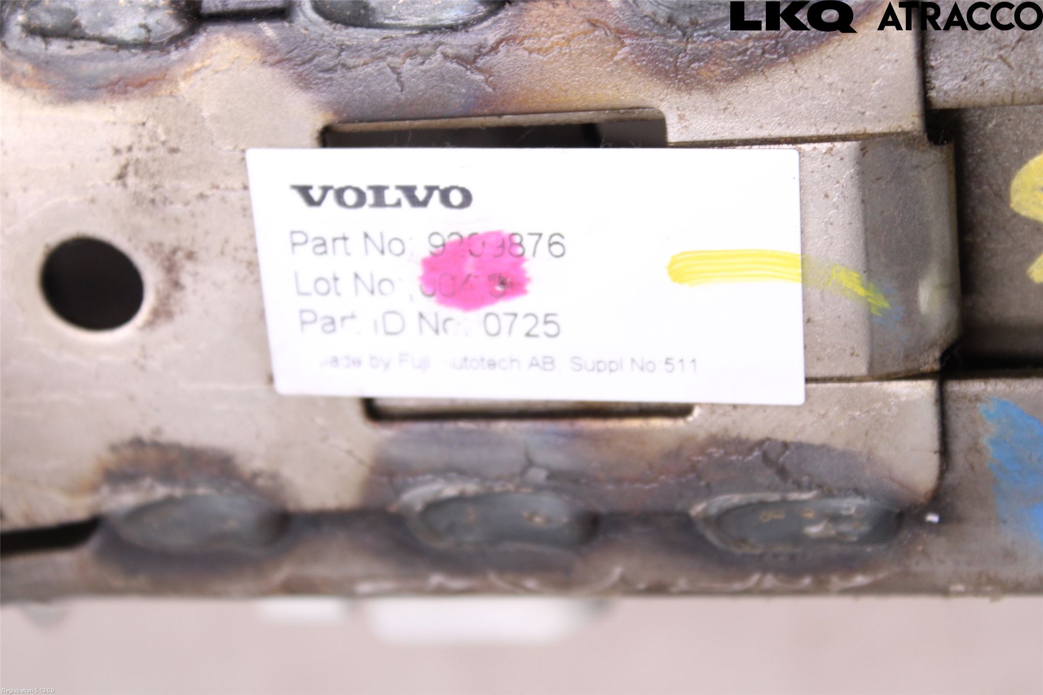Volvo S70/V70/XC  97-00 Rattaxelagg Justerbart