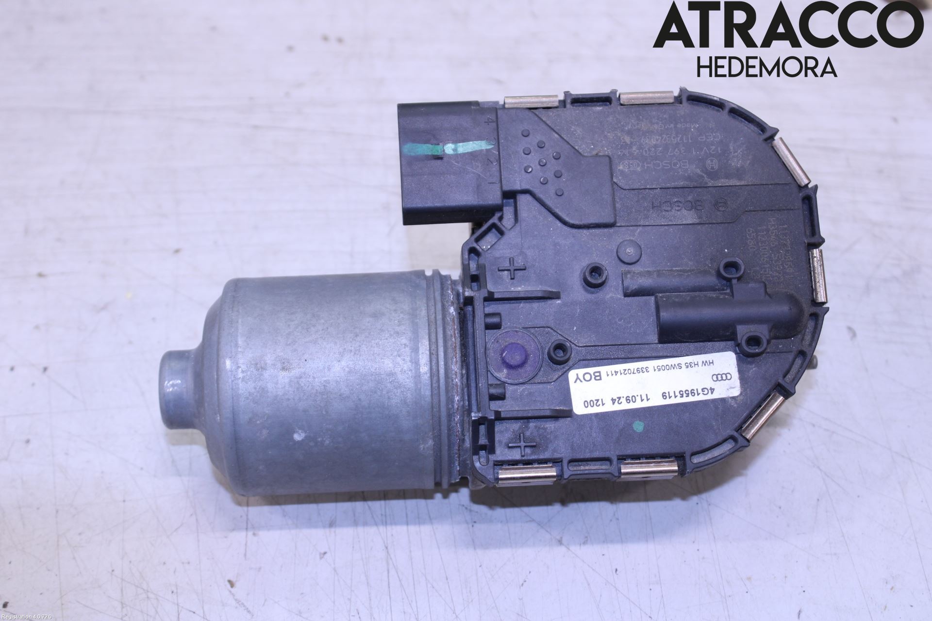 Audi A7/S7 4G 11-17 Torkarmotor Vindruta