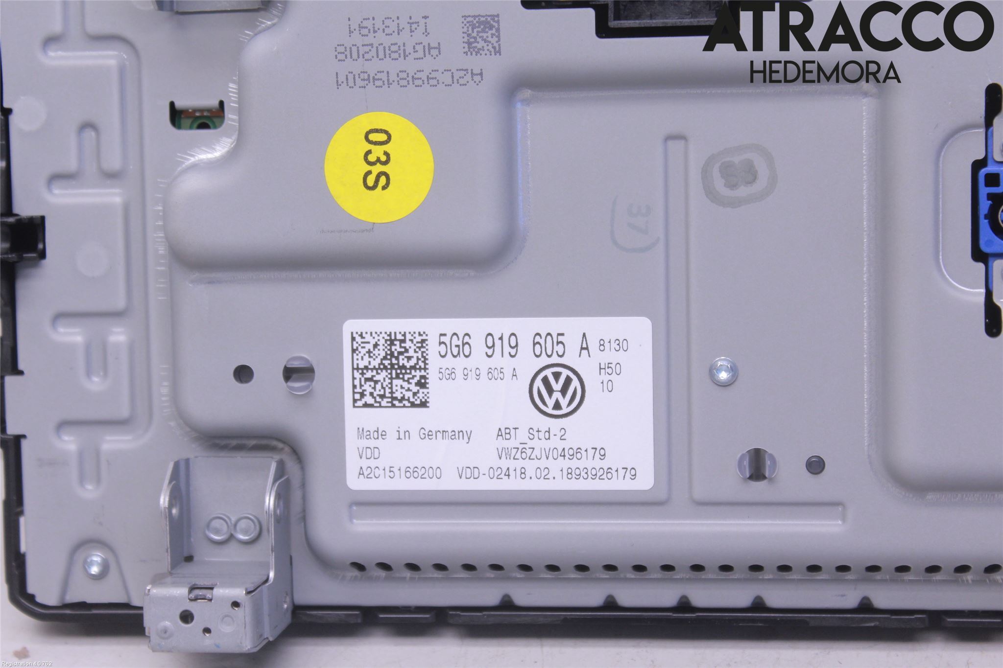 Volkswagen VW PASSAT 15-19 Multifunktionsdisplay