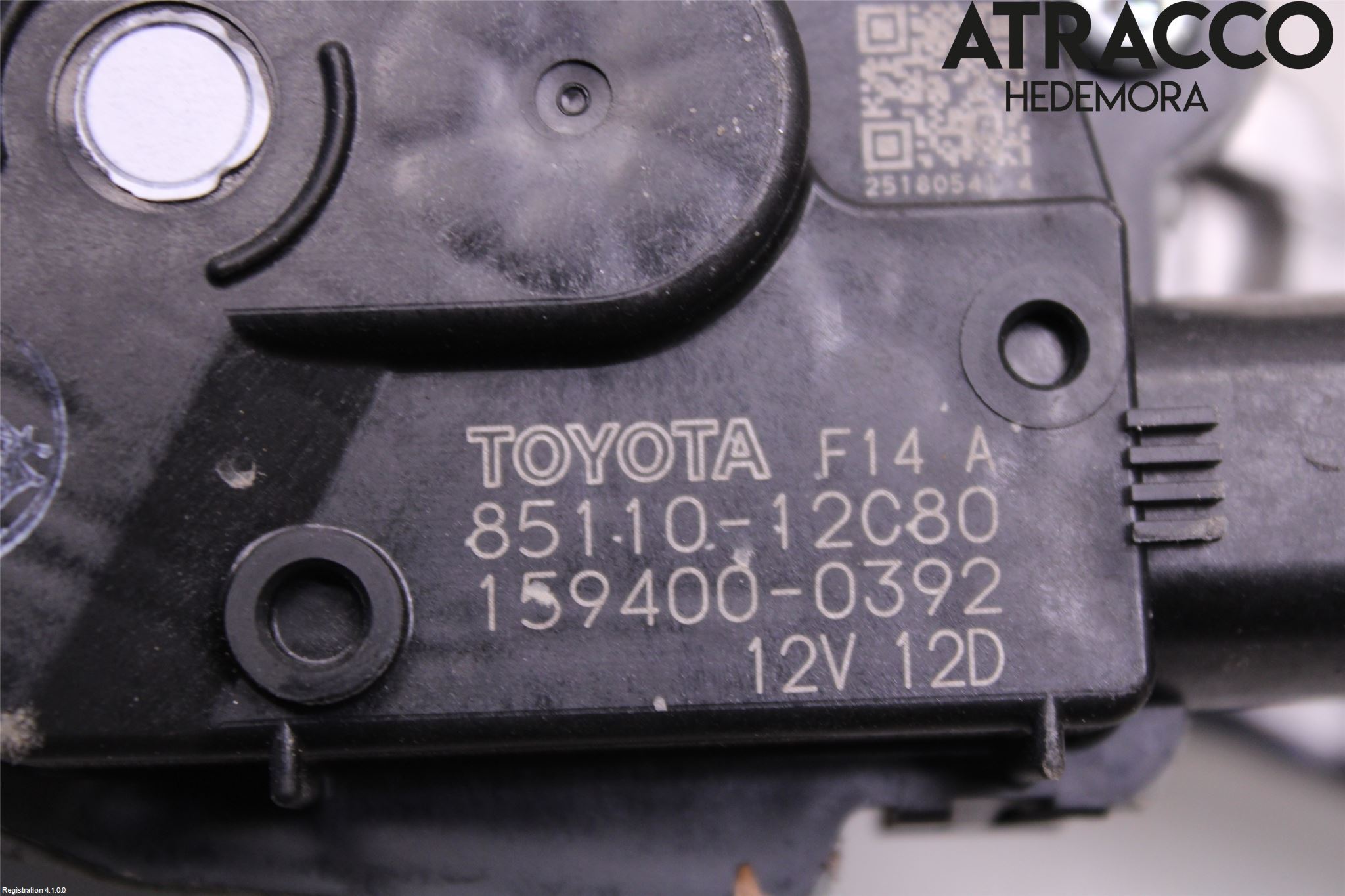 Toyota COROLLA 19- Torkarmekanism Vindruta