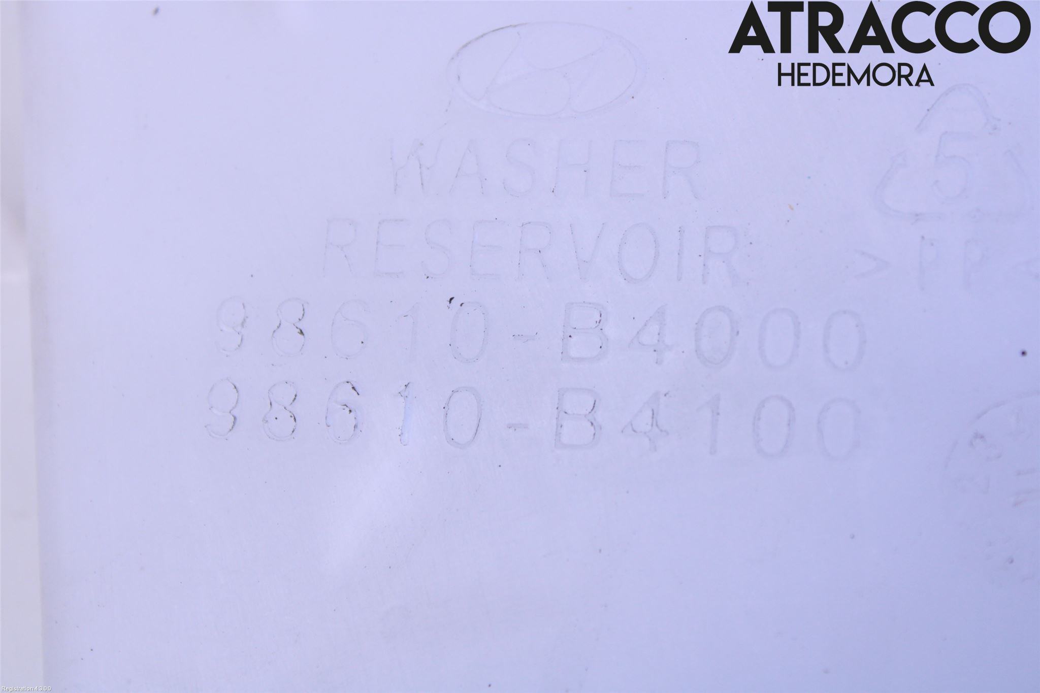 Hyundai i10 BA 14-16 Spolartank Strålkastare