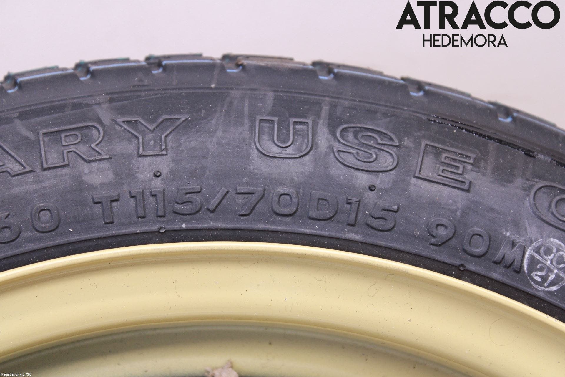 Mazda 3 II 09-13 Hjul Reservhjul Minityp