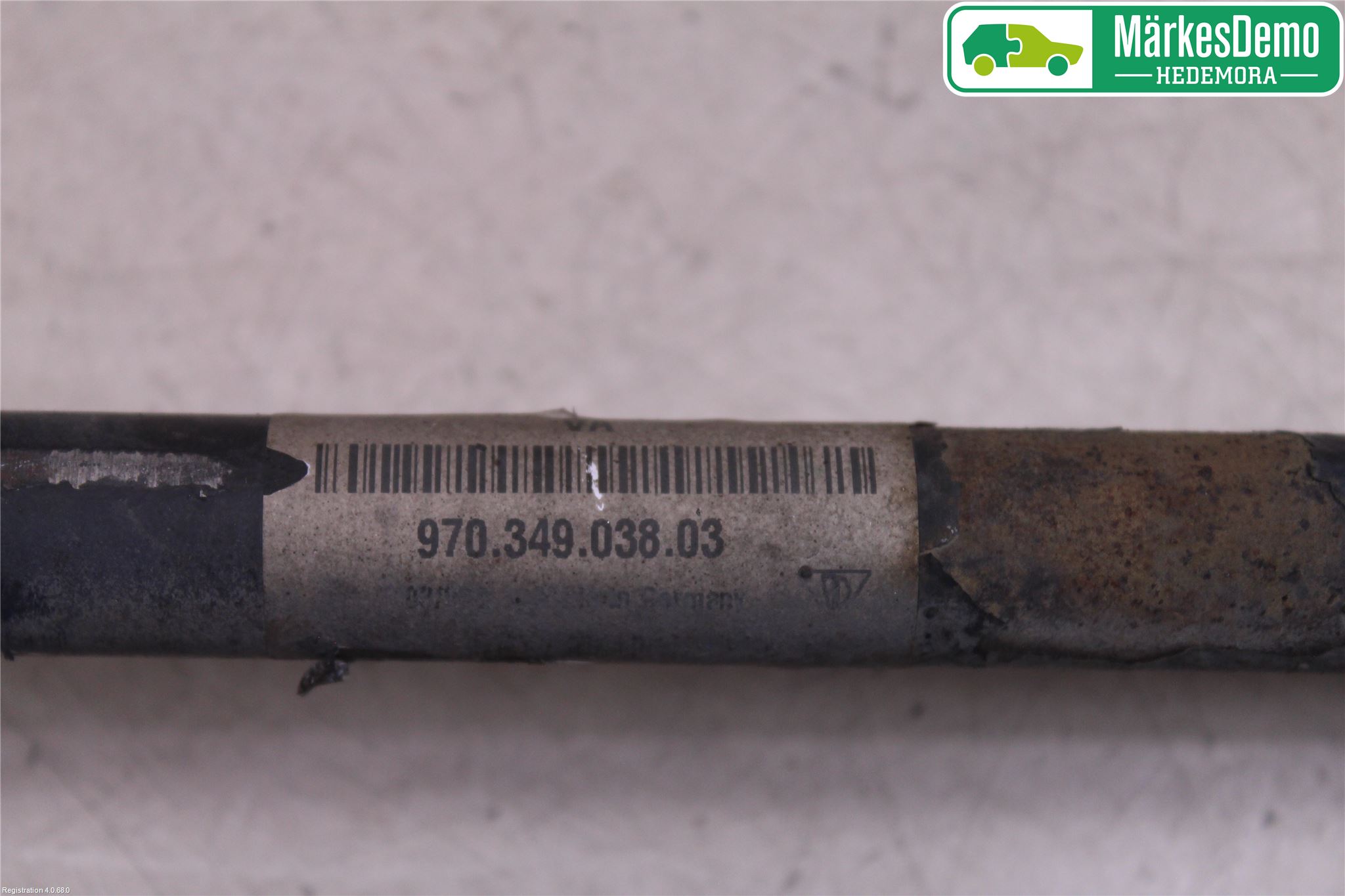 Porsche PANAMERA 09- Drivaxel Fram Höger