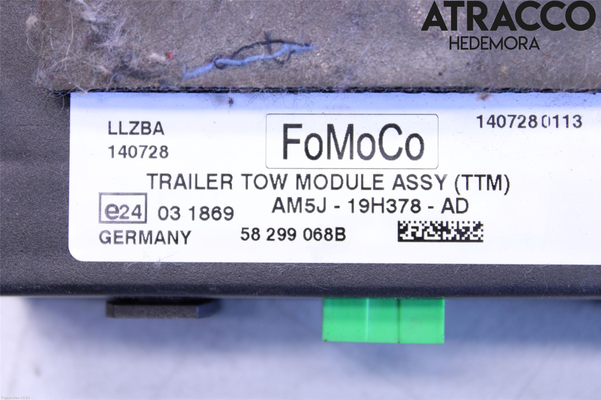 Ford C-MAX II  11-14 Styrenhet Dragkrok