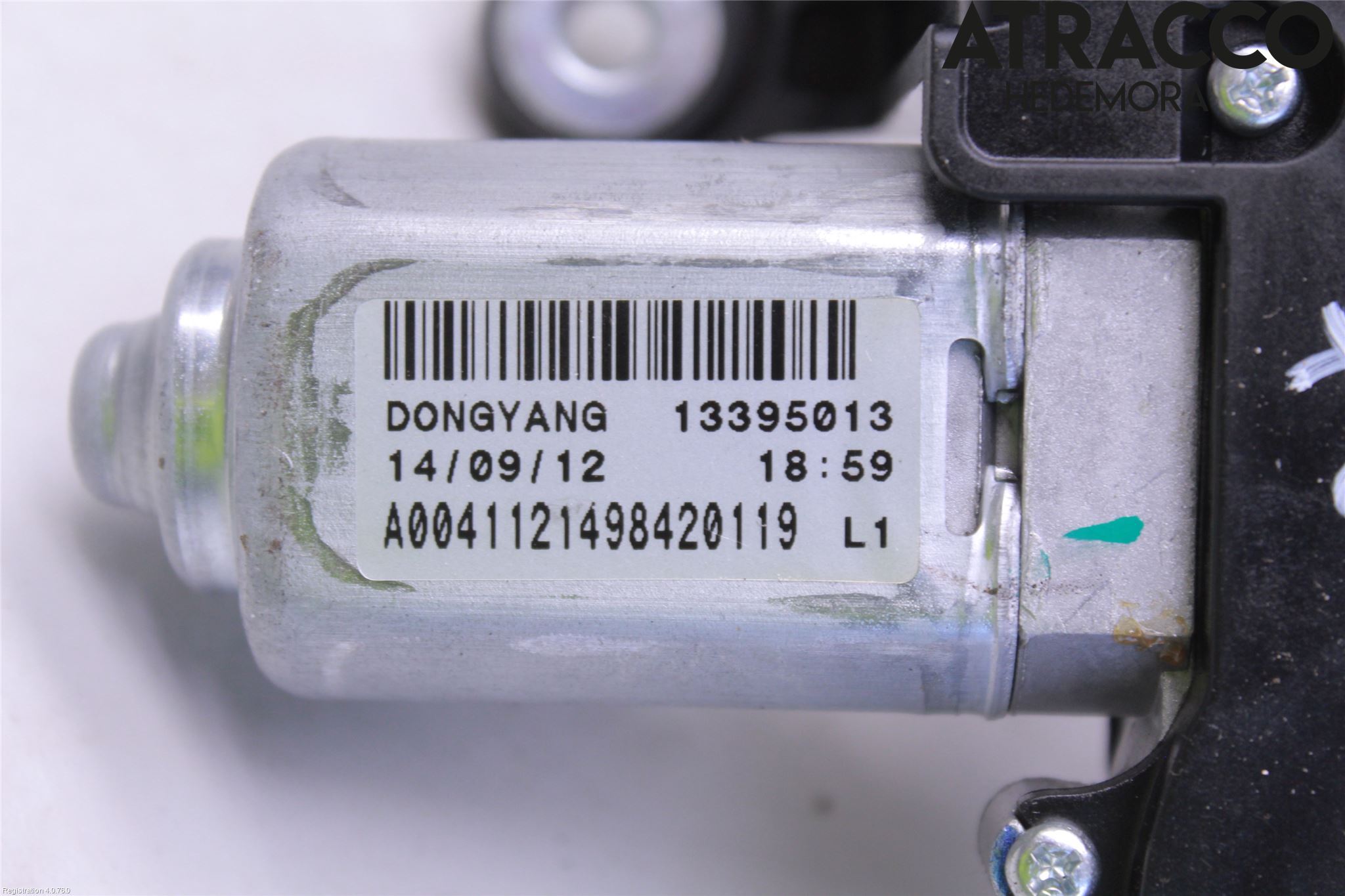 Opel ASTRA J 10-15 Torkarmotor Baklucka