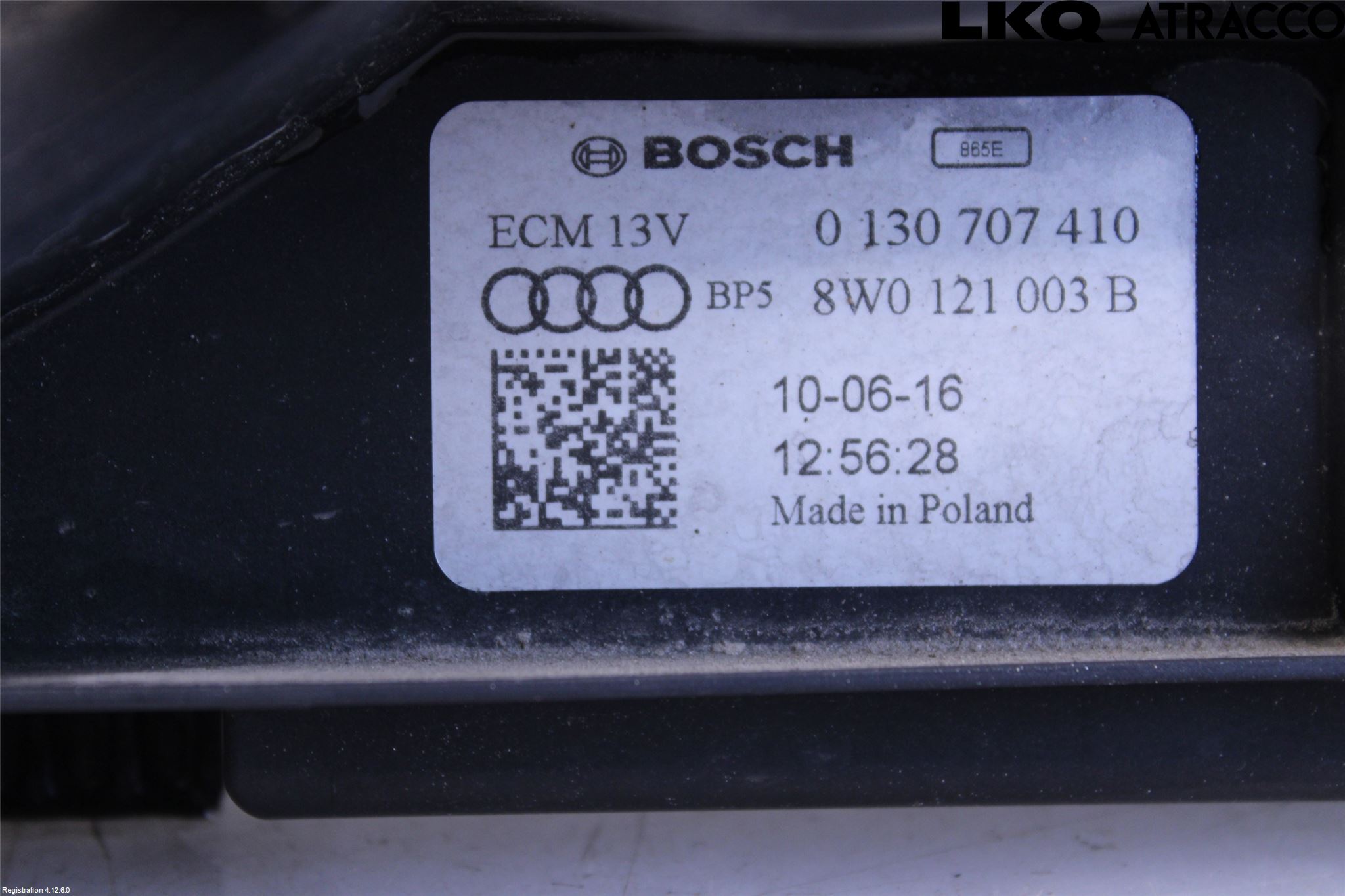 Audi A4/S4 B9 16-19 Kylfläktkåpa
