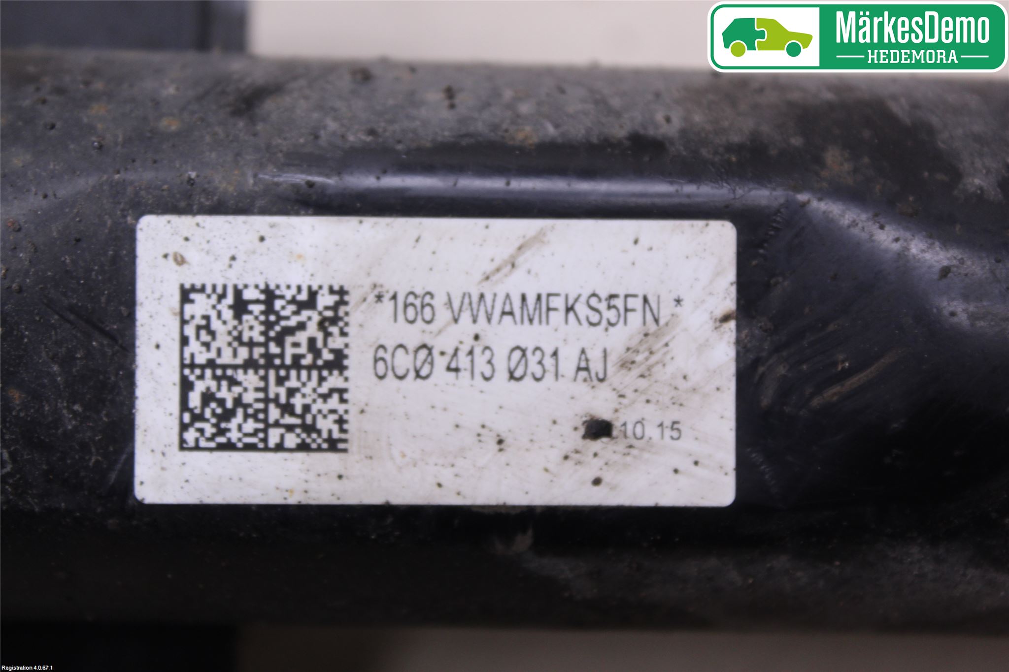 Volkswagen VW POLO 10-17 Fjäderben Fram Vänster