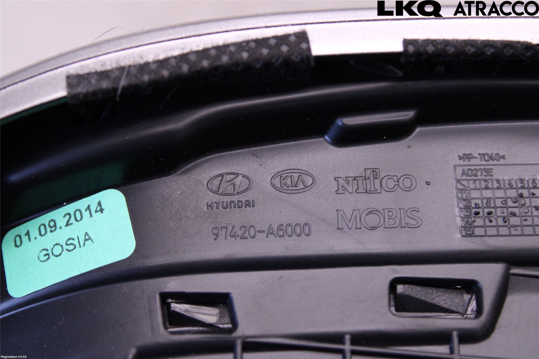 Hyundai i30 GD 13-17 Defrosterkanal-Munstycke