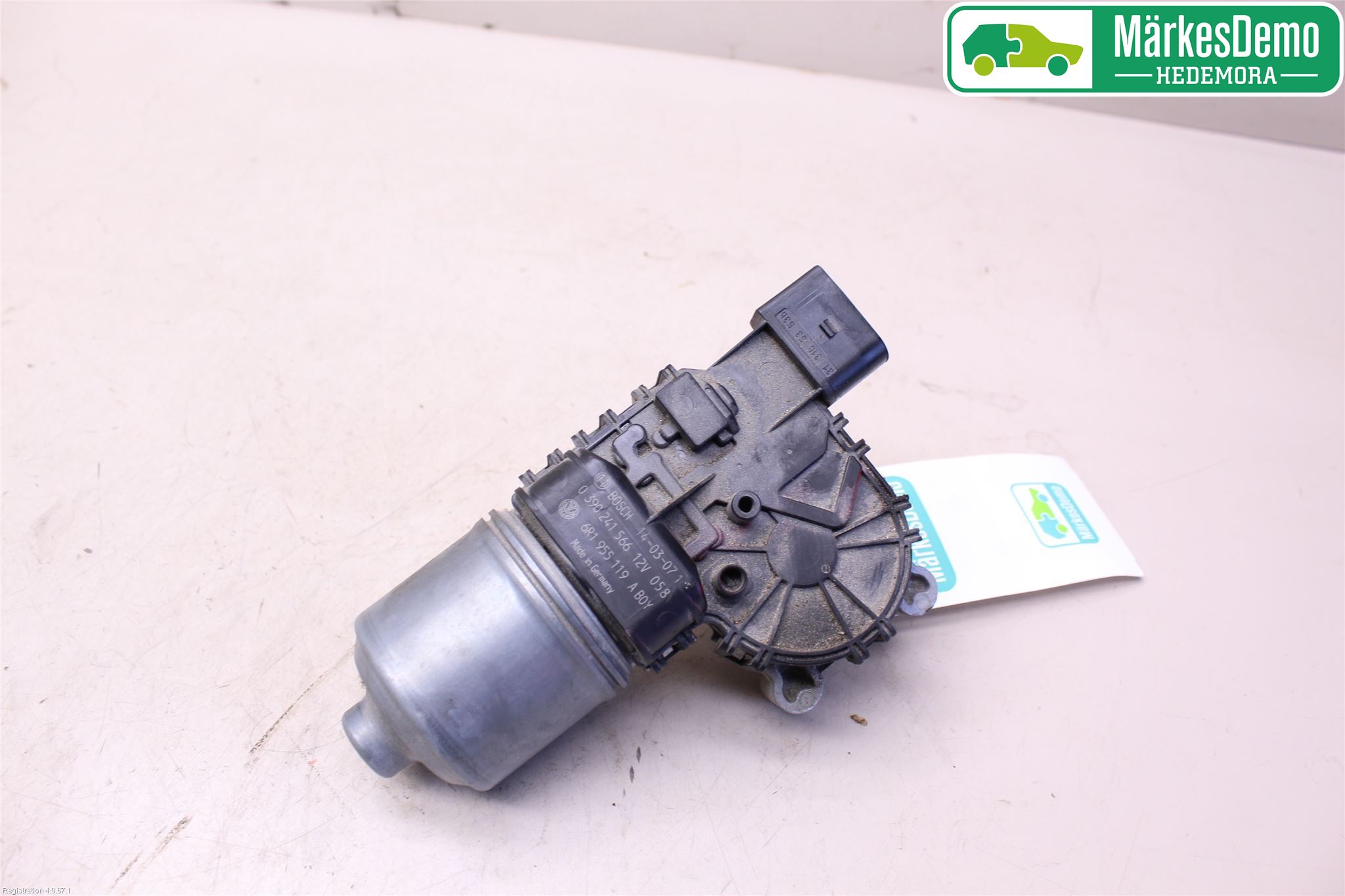 Volkswagen VW POLO 10-17 Torkarmotor Vindruta