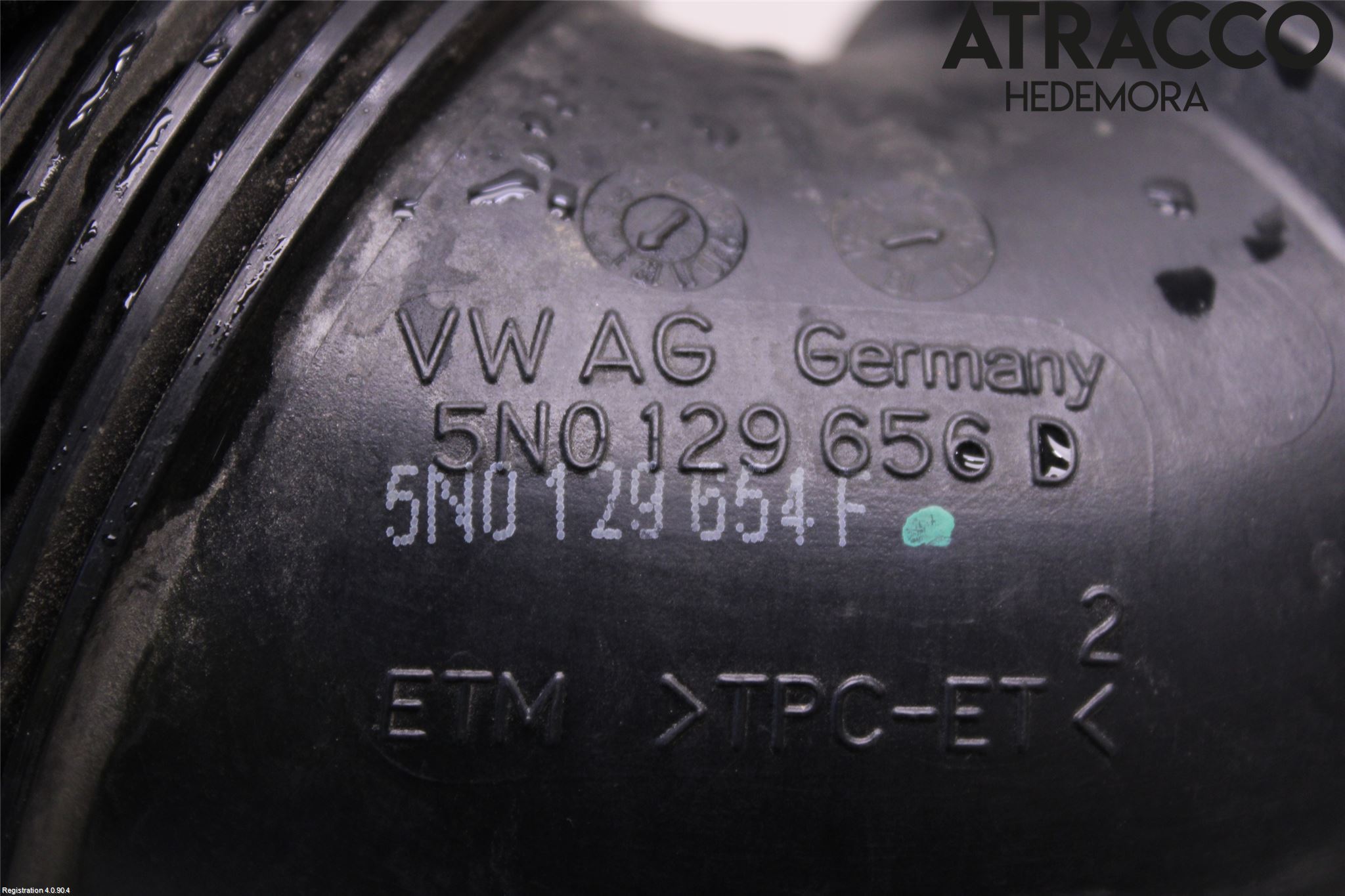 Volkswagen VW TIGUAN 07-16 Injgummibälg-Slang