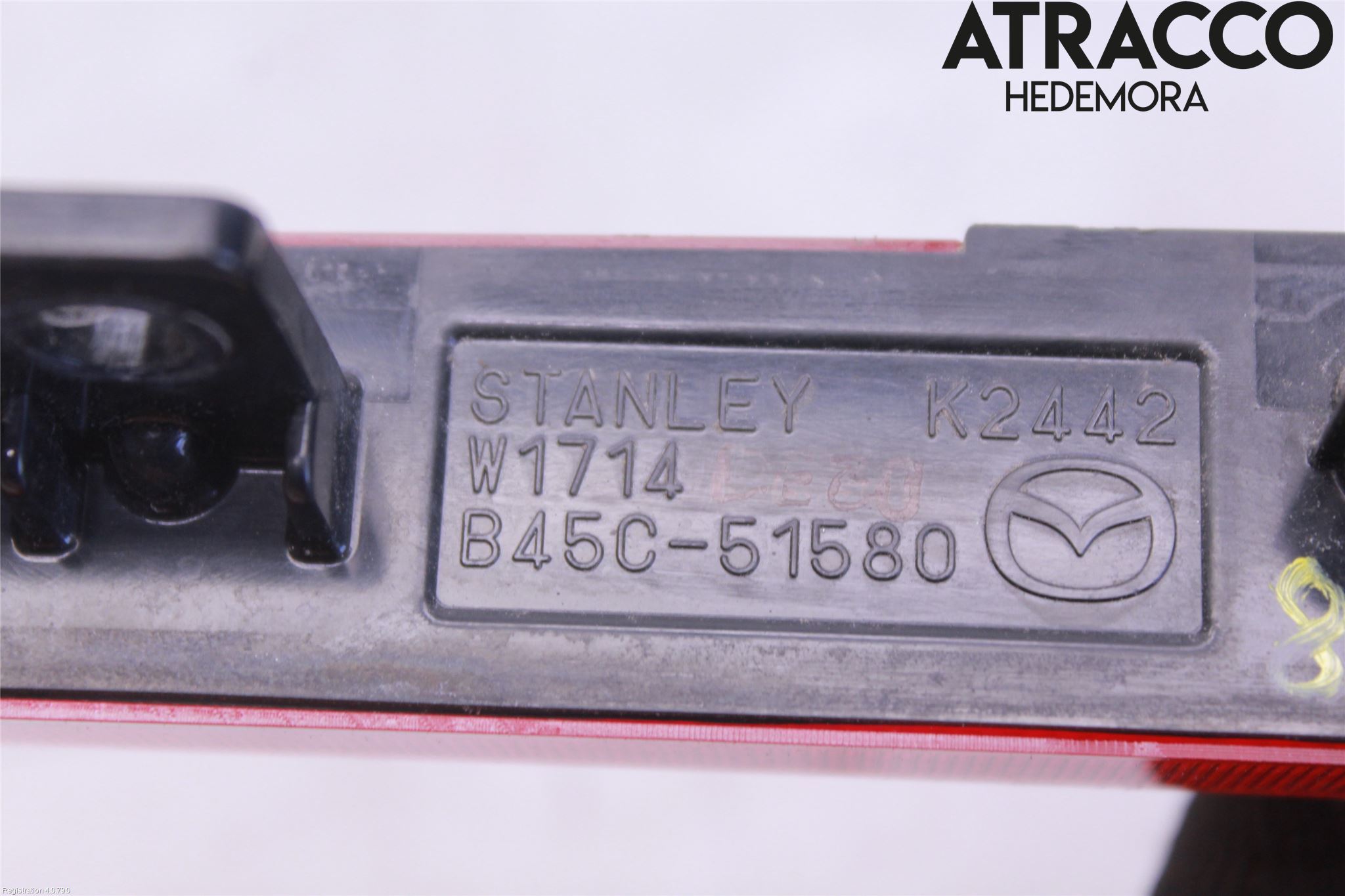 Mazda 3 III 14-19 Bromsljus Bakruta