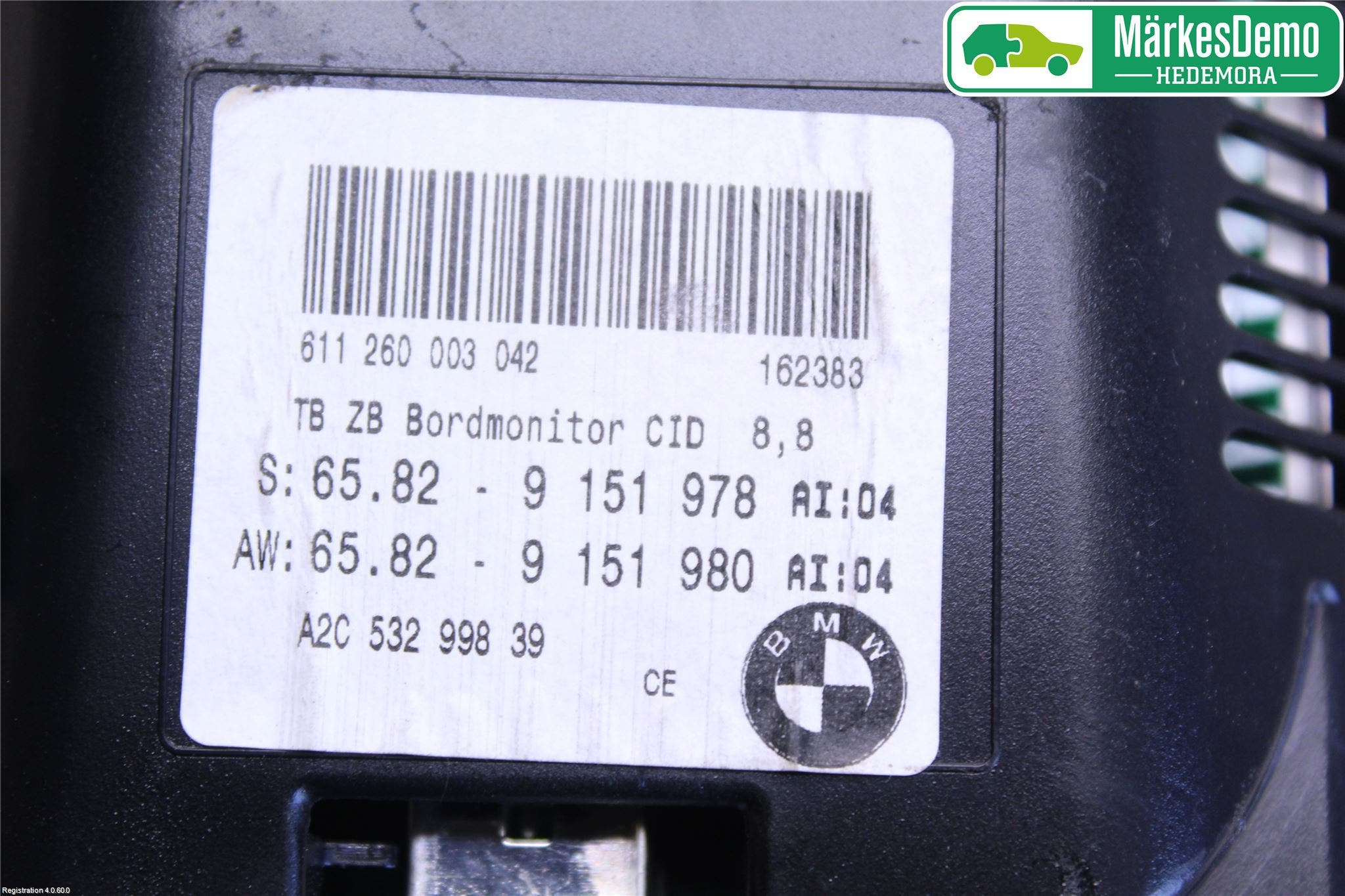 BMW 5 E60/61 Sed/Tou 02-10 Färddator