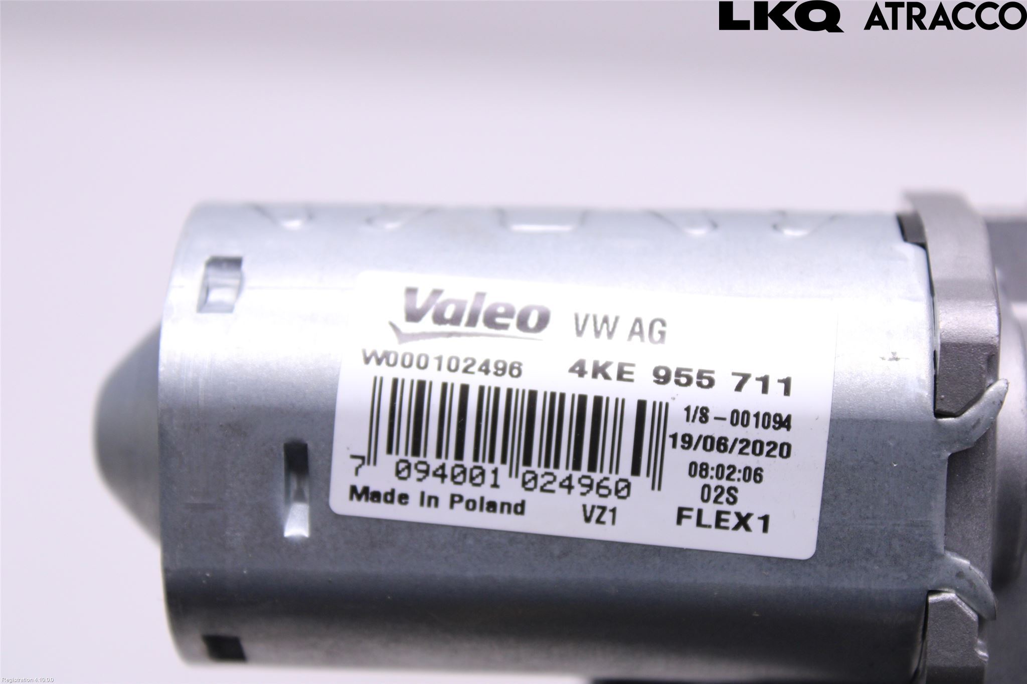 Audi A4/S4 B9 20- Torkarmotor Baklucka