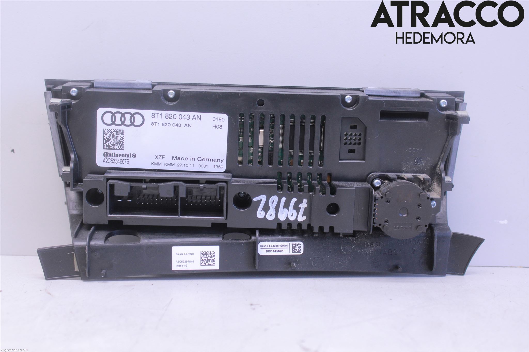 Audi Q5 09-16 Ac Styrenhet Ac Manöveren