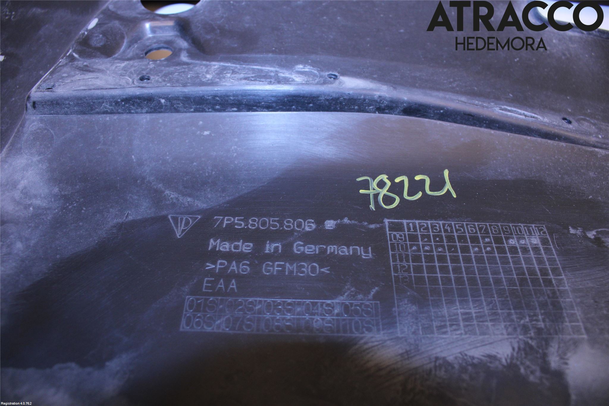 Porsche CAYENNE 03- Täckplast Front