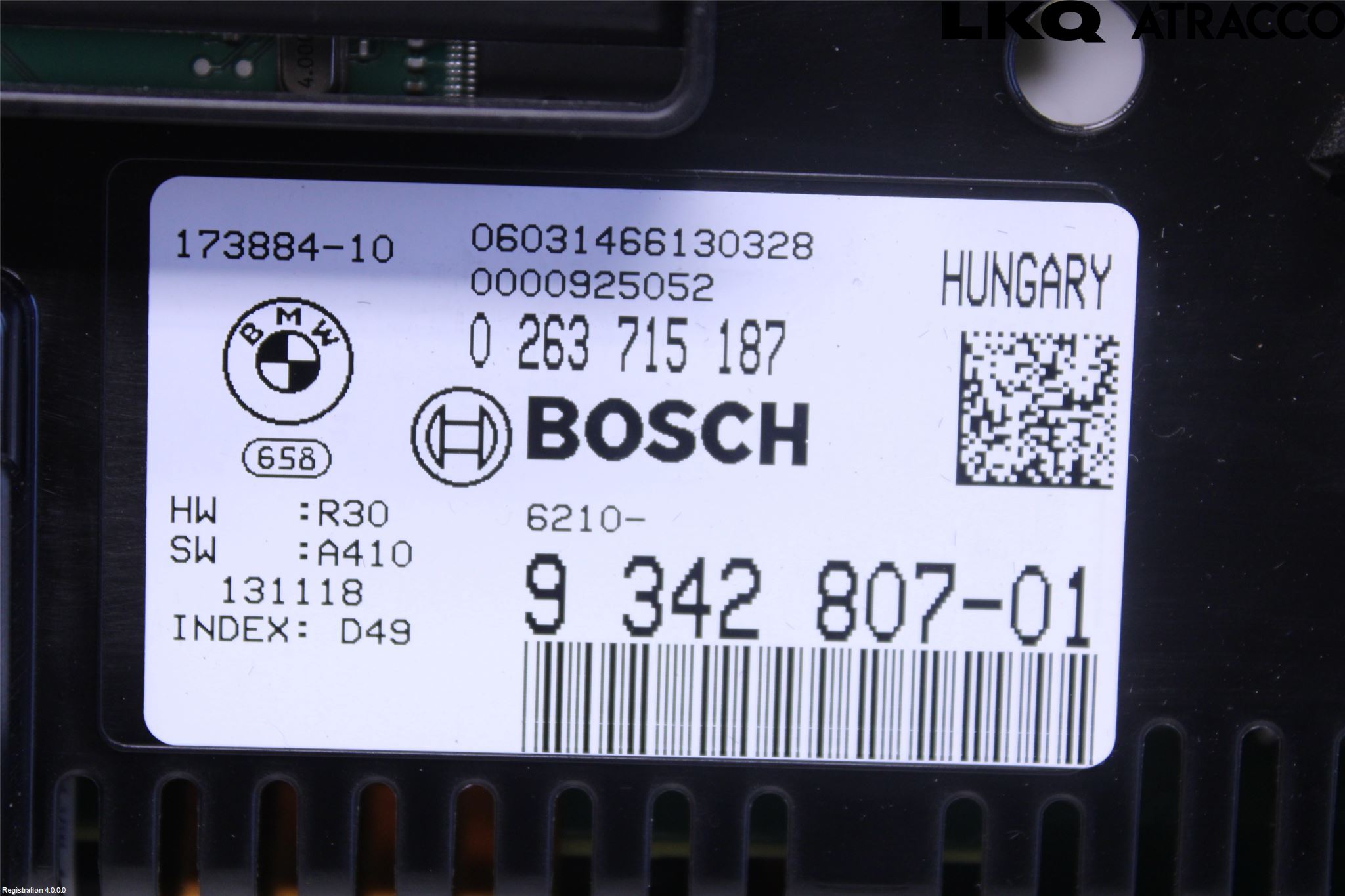 BMW X5 F15 13-18 Instrument Komb