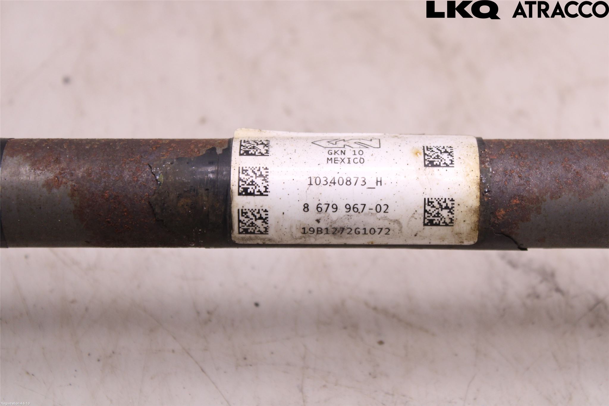 BMW X3 G01 18- Drivaxel Bak Vänster