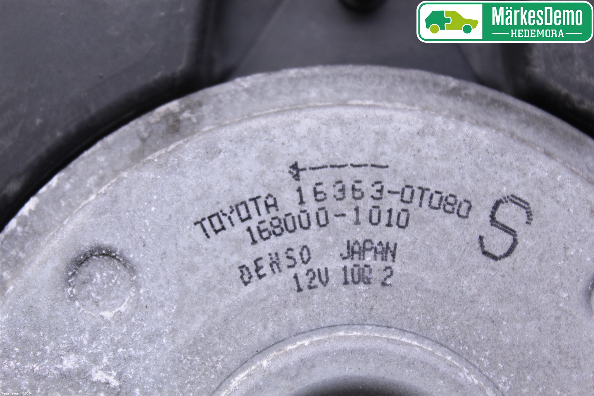 Toyota AURIS 13-19 Kylfläkt El