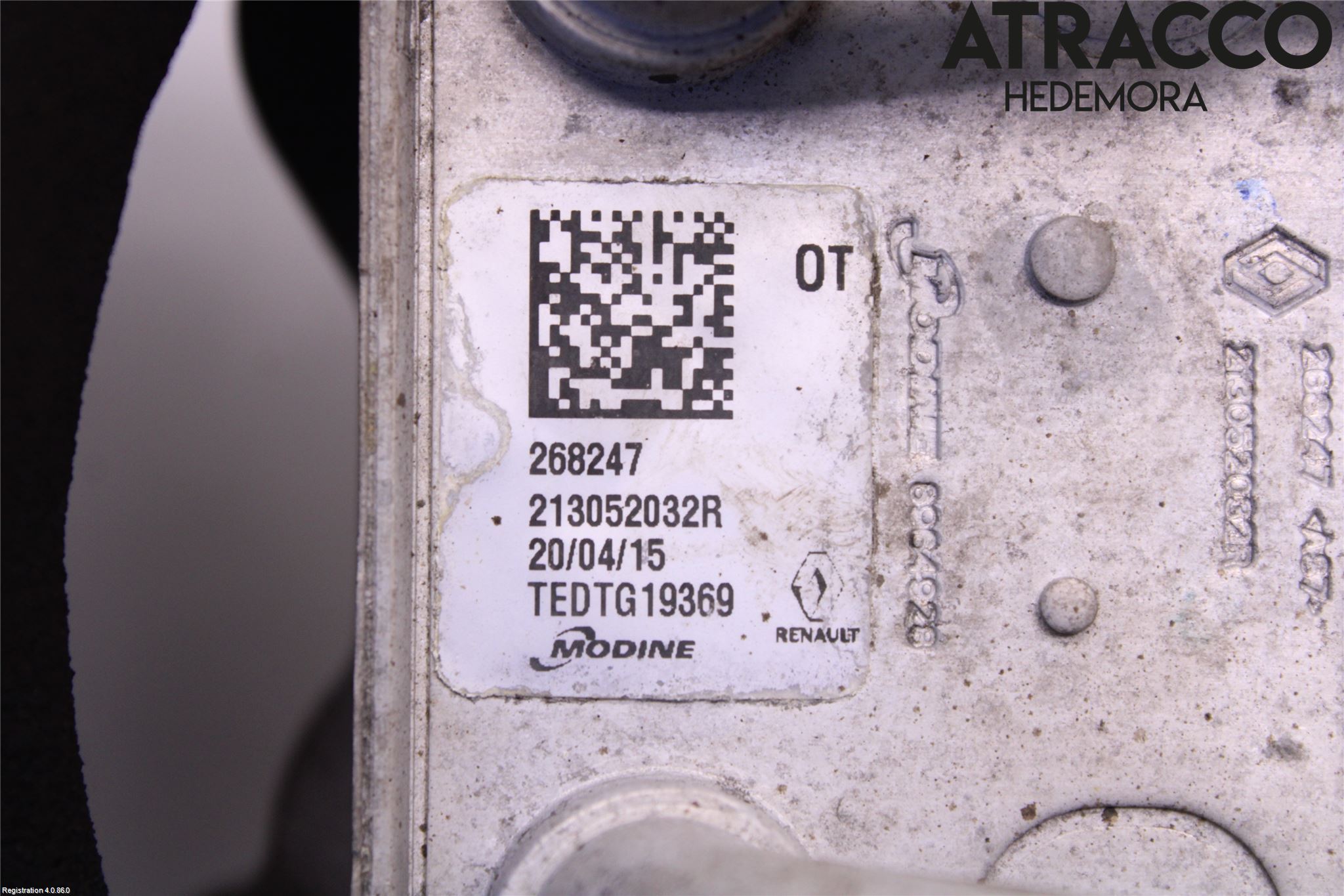 Dacia DUSTER 10-17 Oljekylare Motor