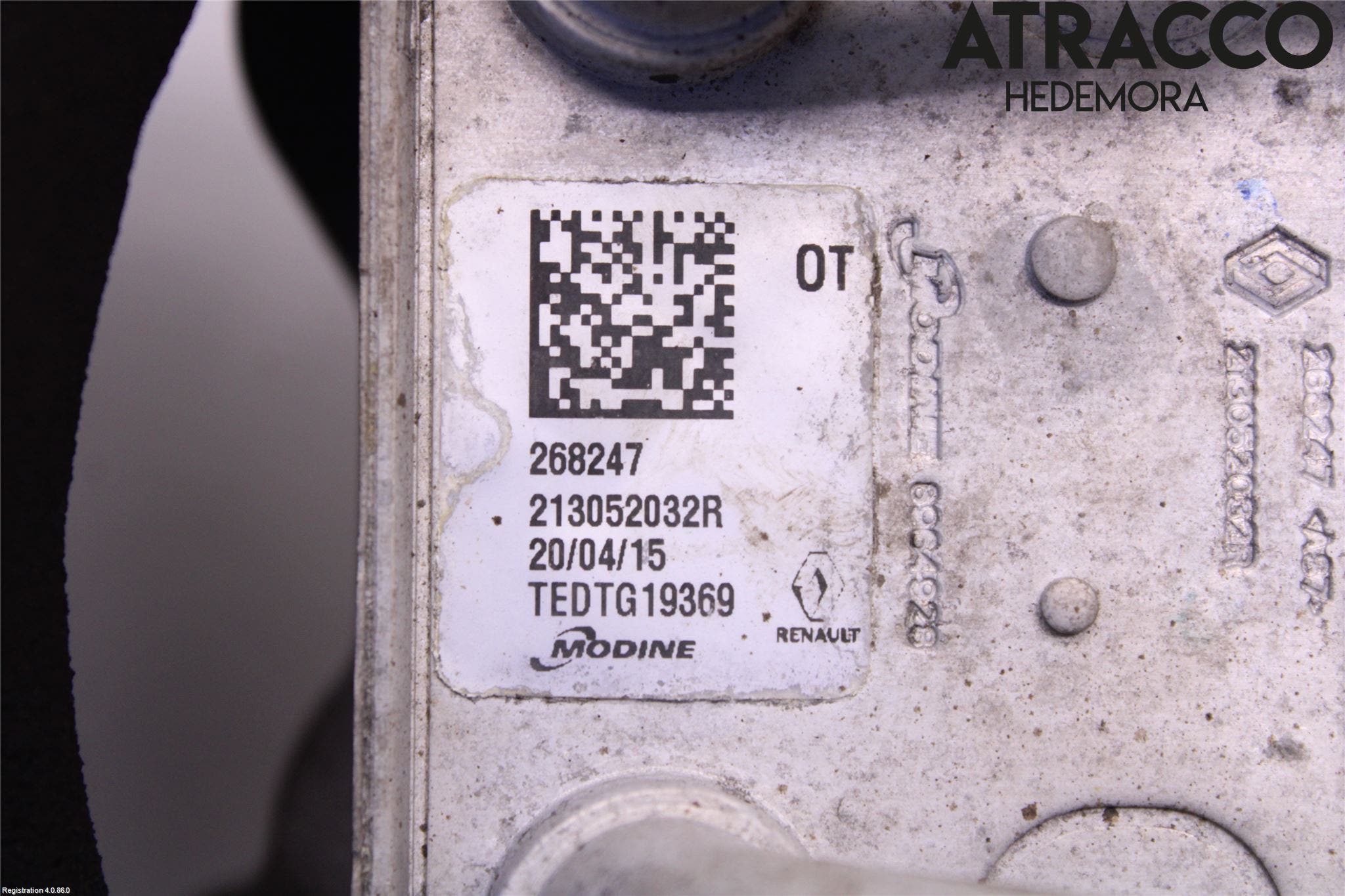 Dacia DUSTER 10-17 Oljekylare Motor