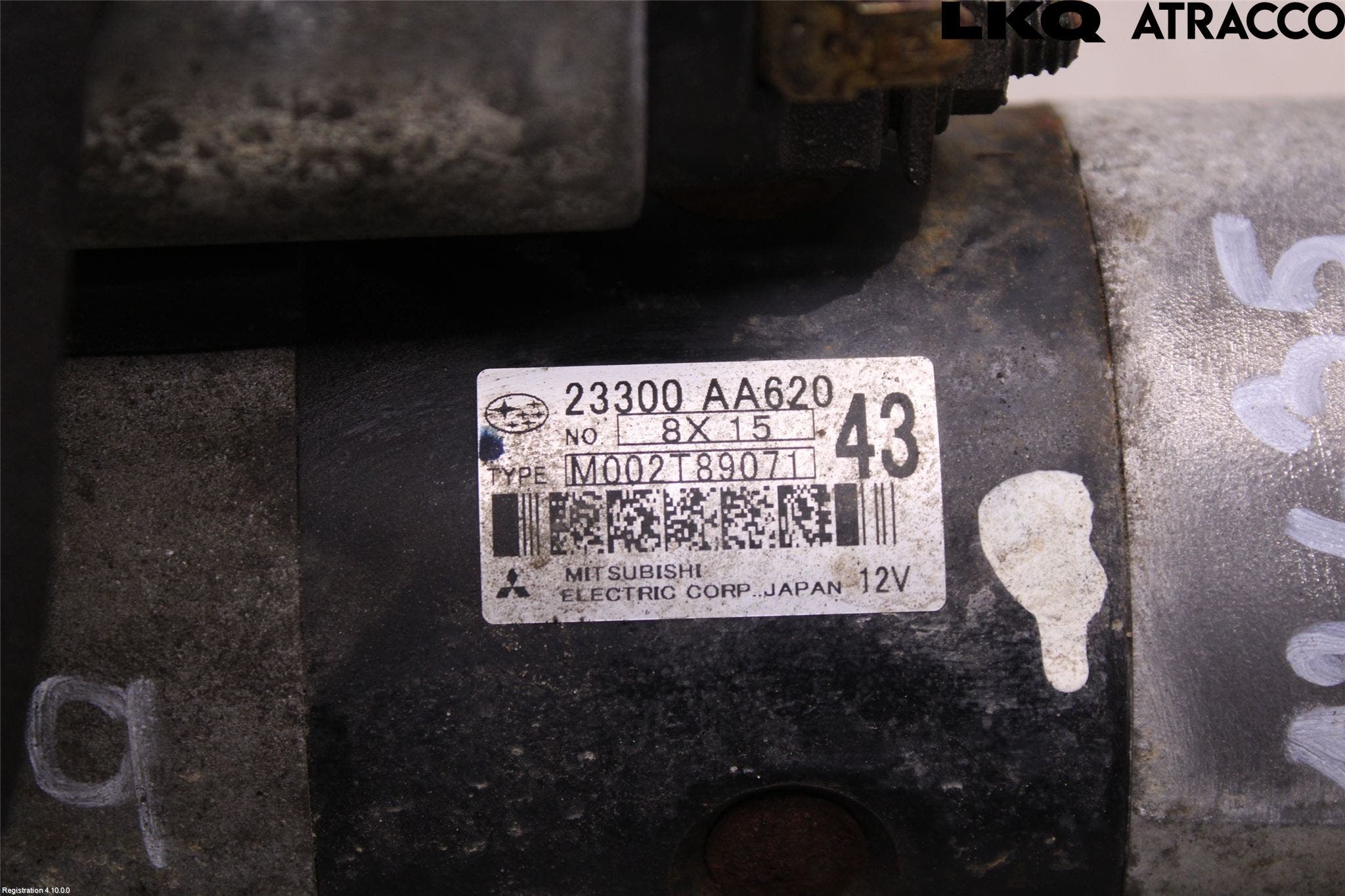 Subaru LEGACY 10-14 Startmotor Diesel