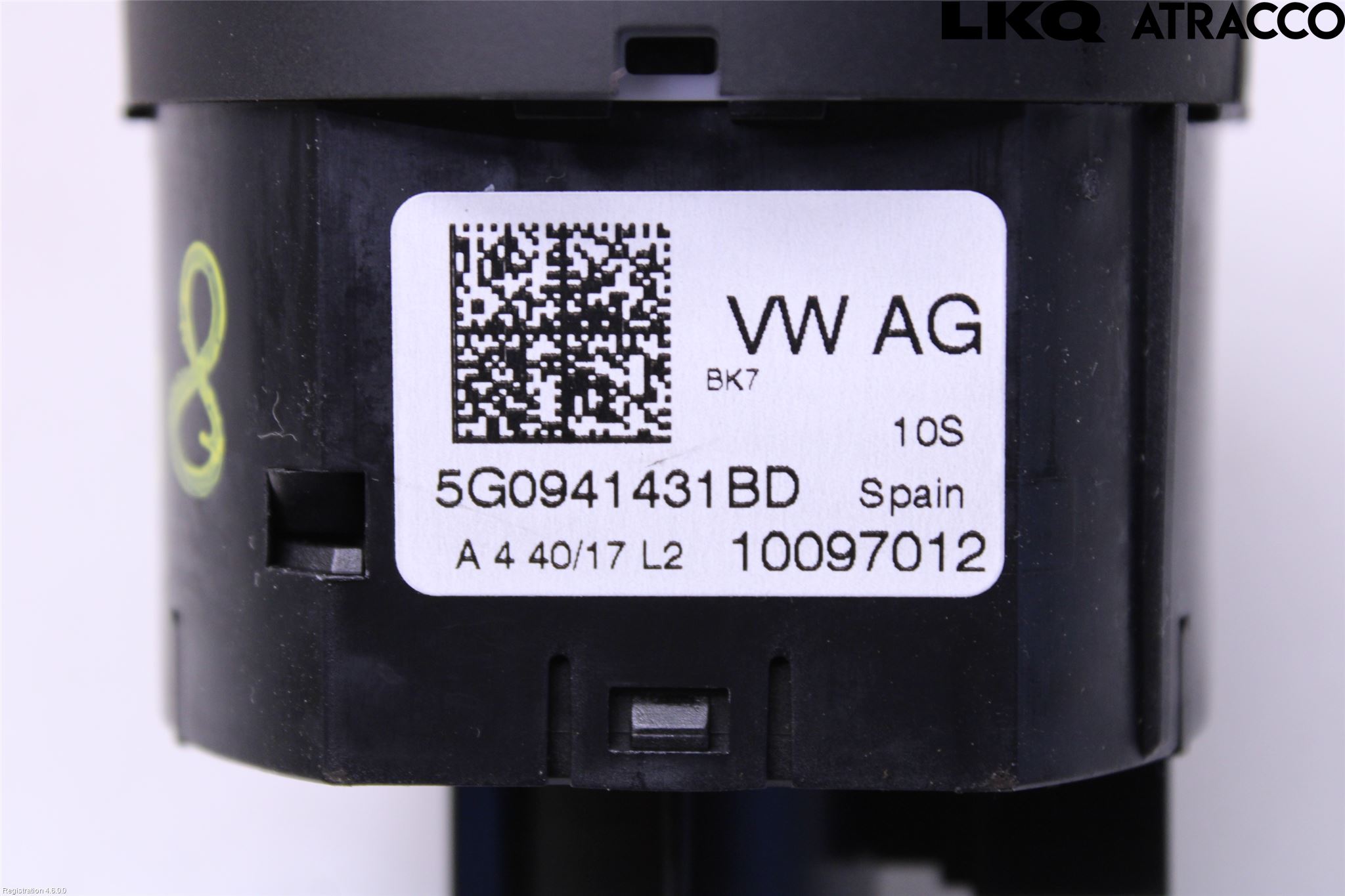 Volkswagen VW GOLF / E-GOLF VII 13-20 Strömställare Ljus