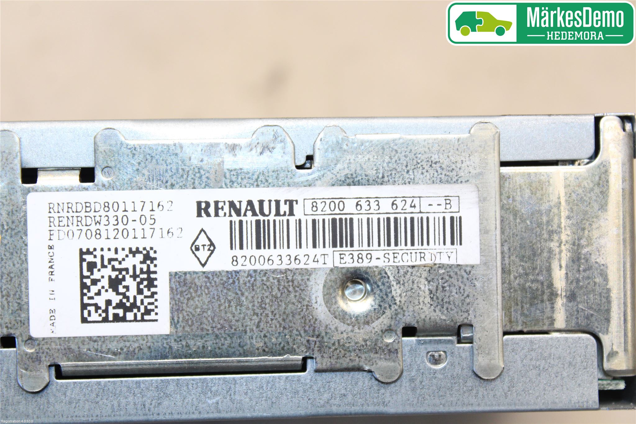 Renault CLIO III  06-09 Cd Radio - Multimediapanel