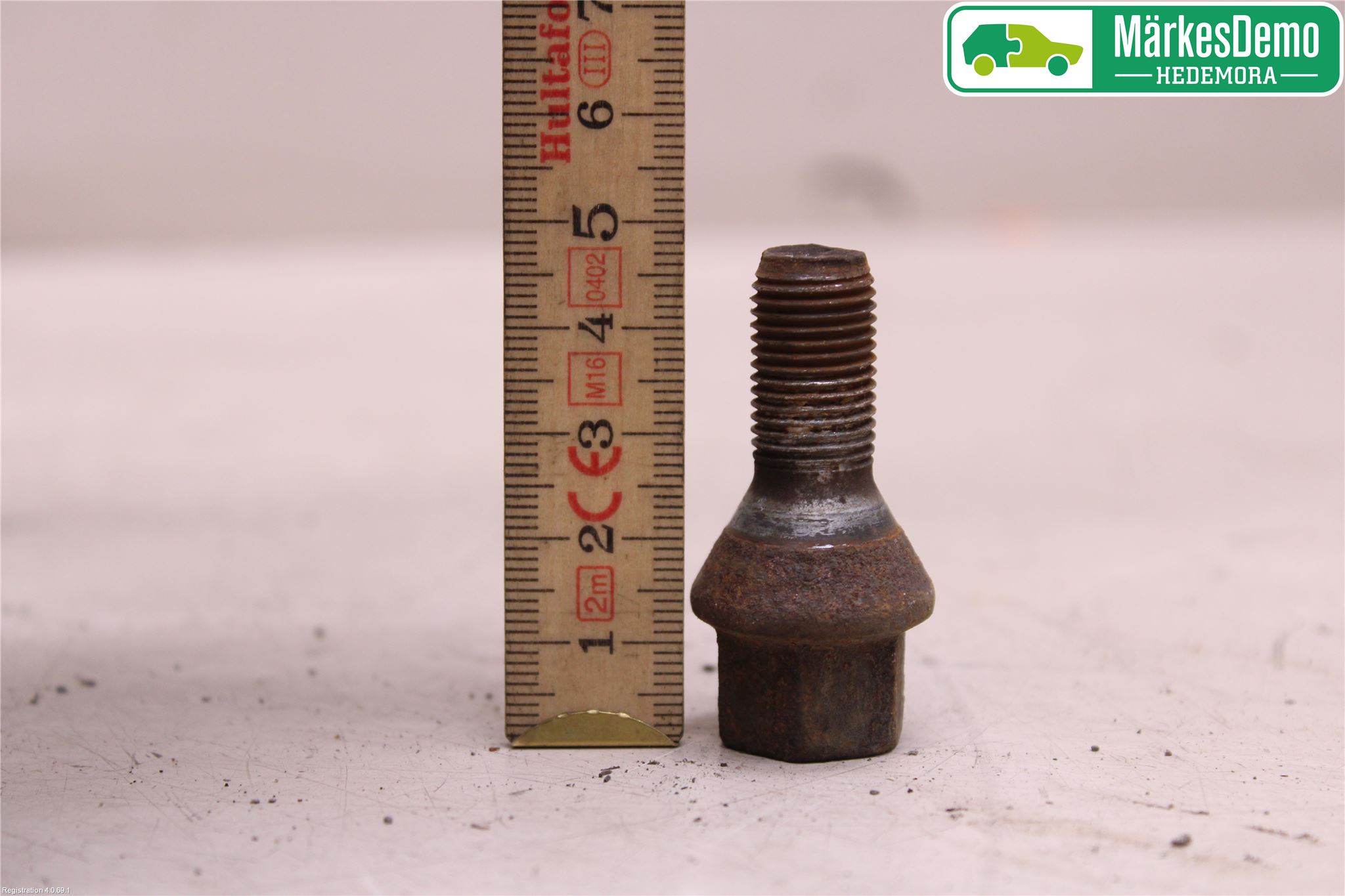 Fiat 500 07- Hjulmutter-Bult-Sats