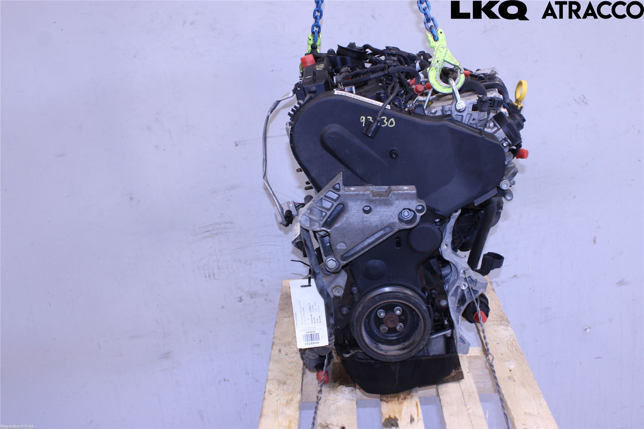 Volkswagen VW GOLF / E-GOLF VII 13-20 Motor Diesel