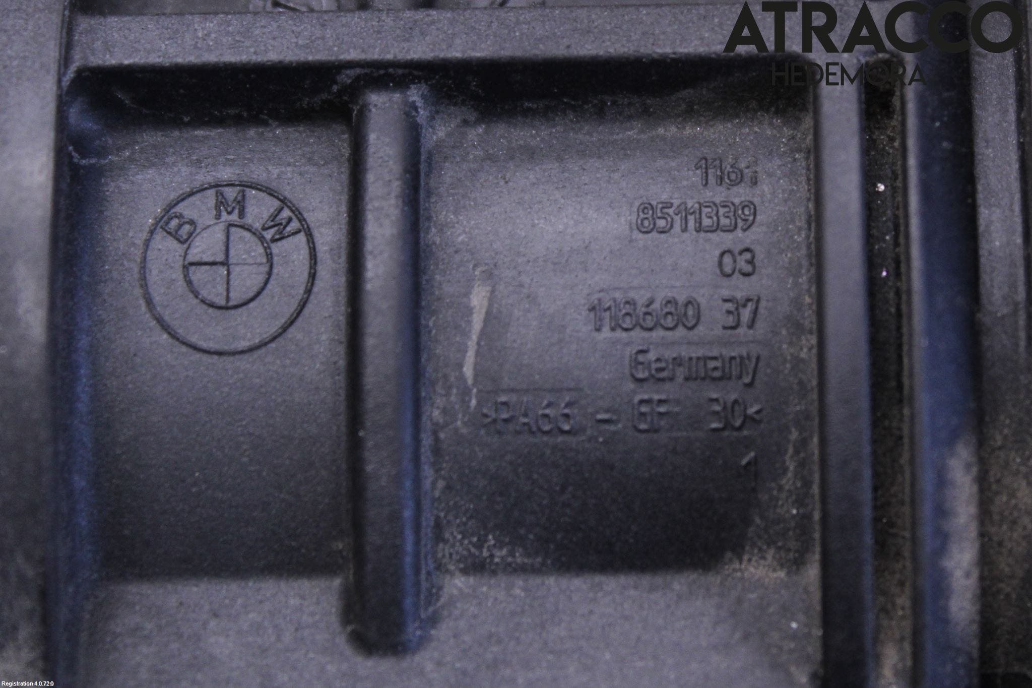 BMW 3 F30/F31/F80 12-19 Laddluft-Intercoolerrör