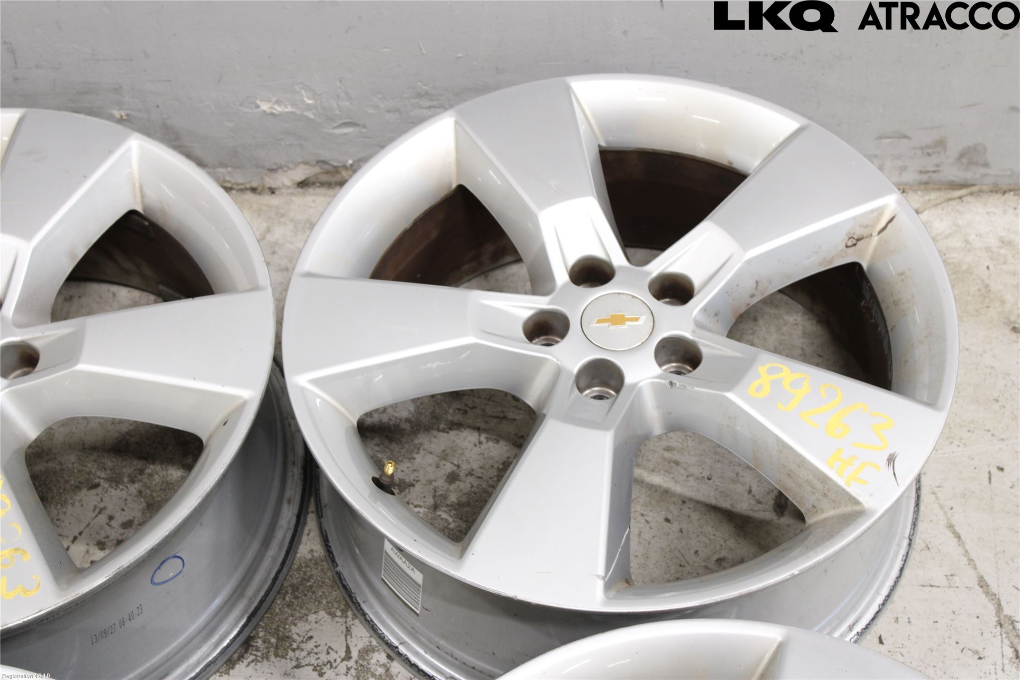 Chevrolet TRAX Fälgsats Aluminium