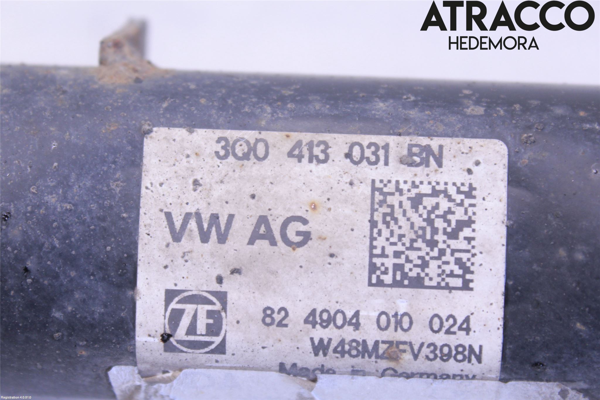 Volkswagen VW PASSAT 15-19 Fjäderben Fram Vänster