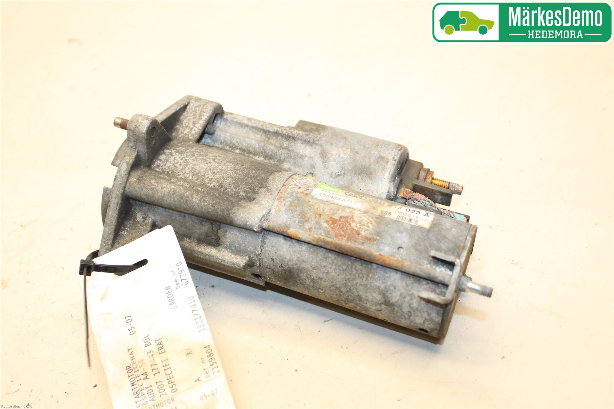 Audi A4/S4 05-07 Startmotor