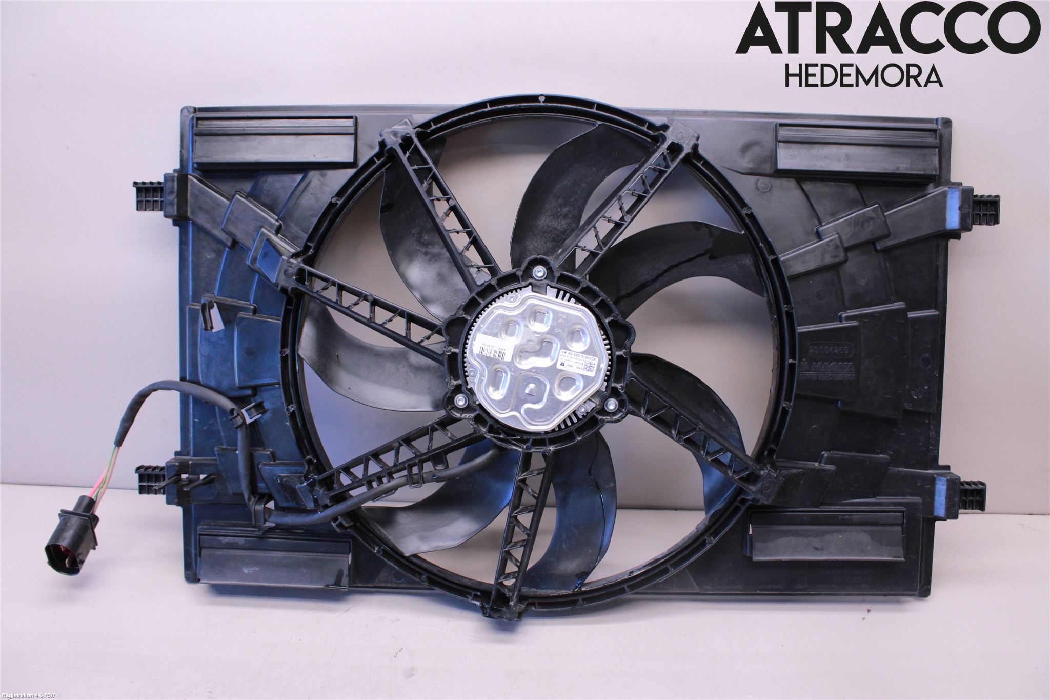 Volkswagen VW PASSAT 15-19 Kylfläkt El