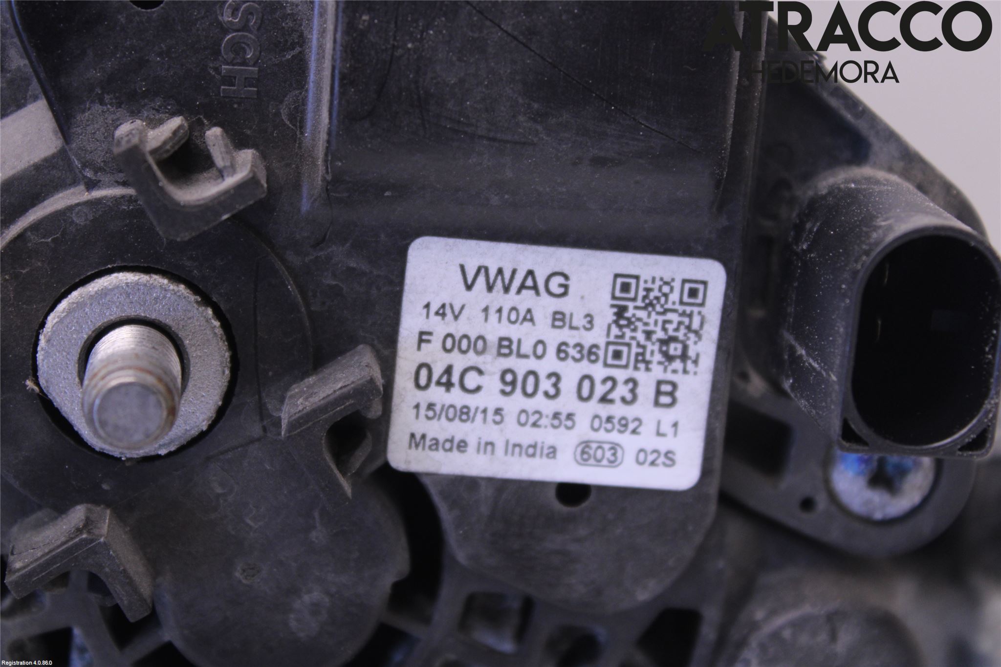 Volkswagen VW UP! / E-UP! Generator