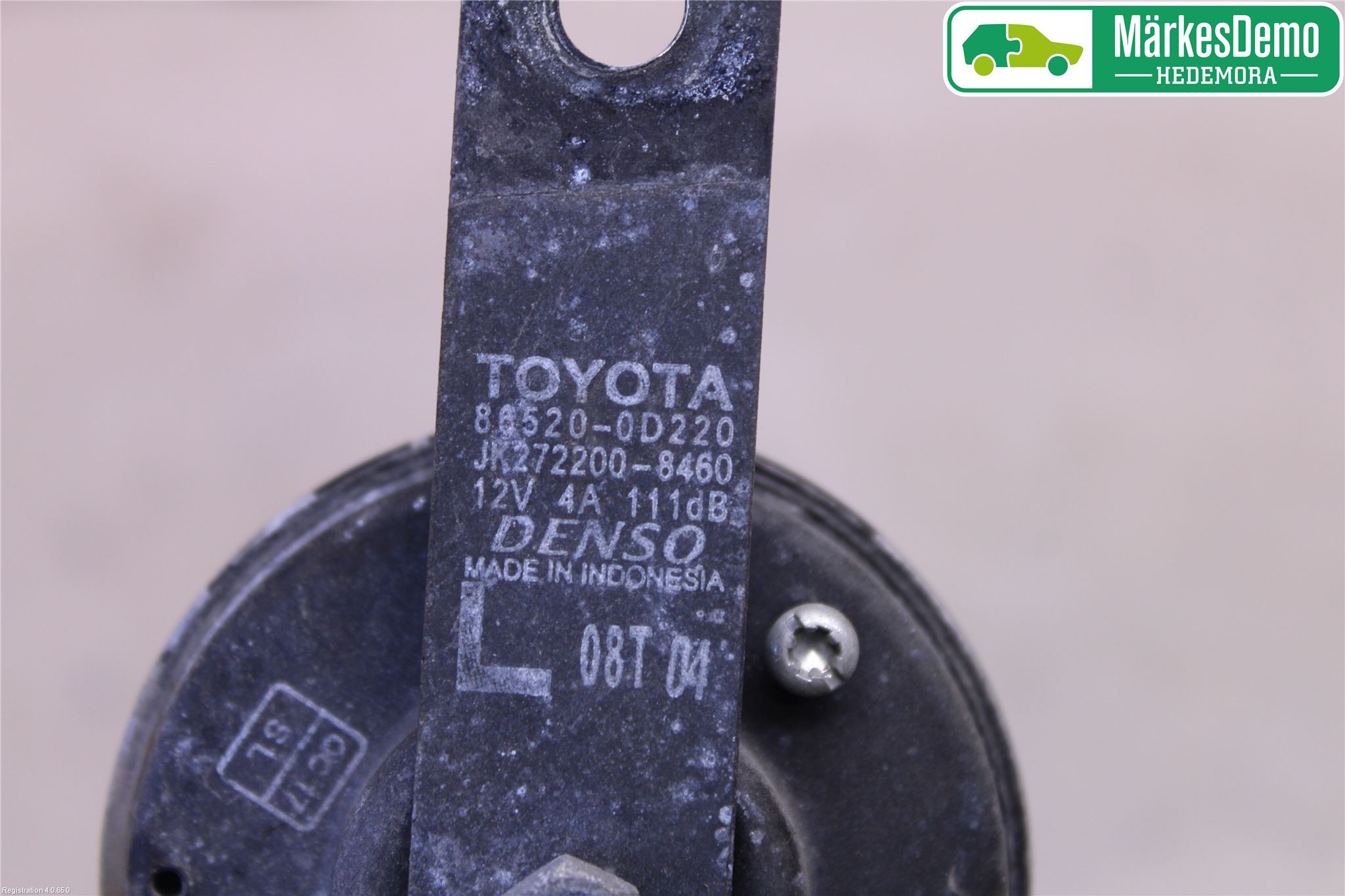 Toyota YARIS XP130 15-20 Signalhorn