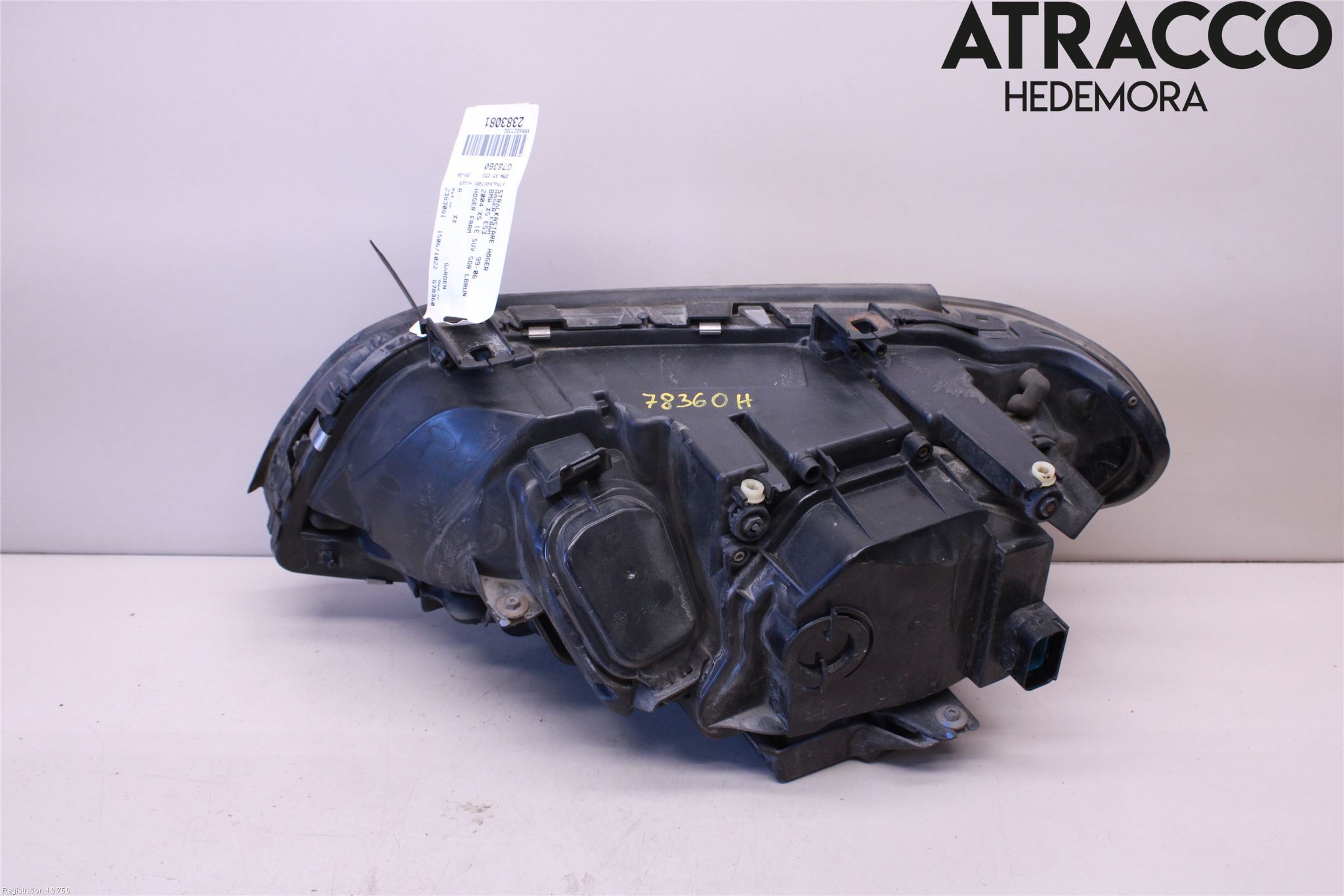 BMW X5 E53     99-06 Strålkastare Höger