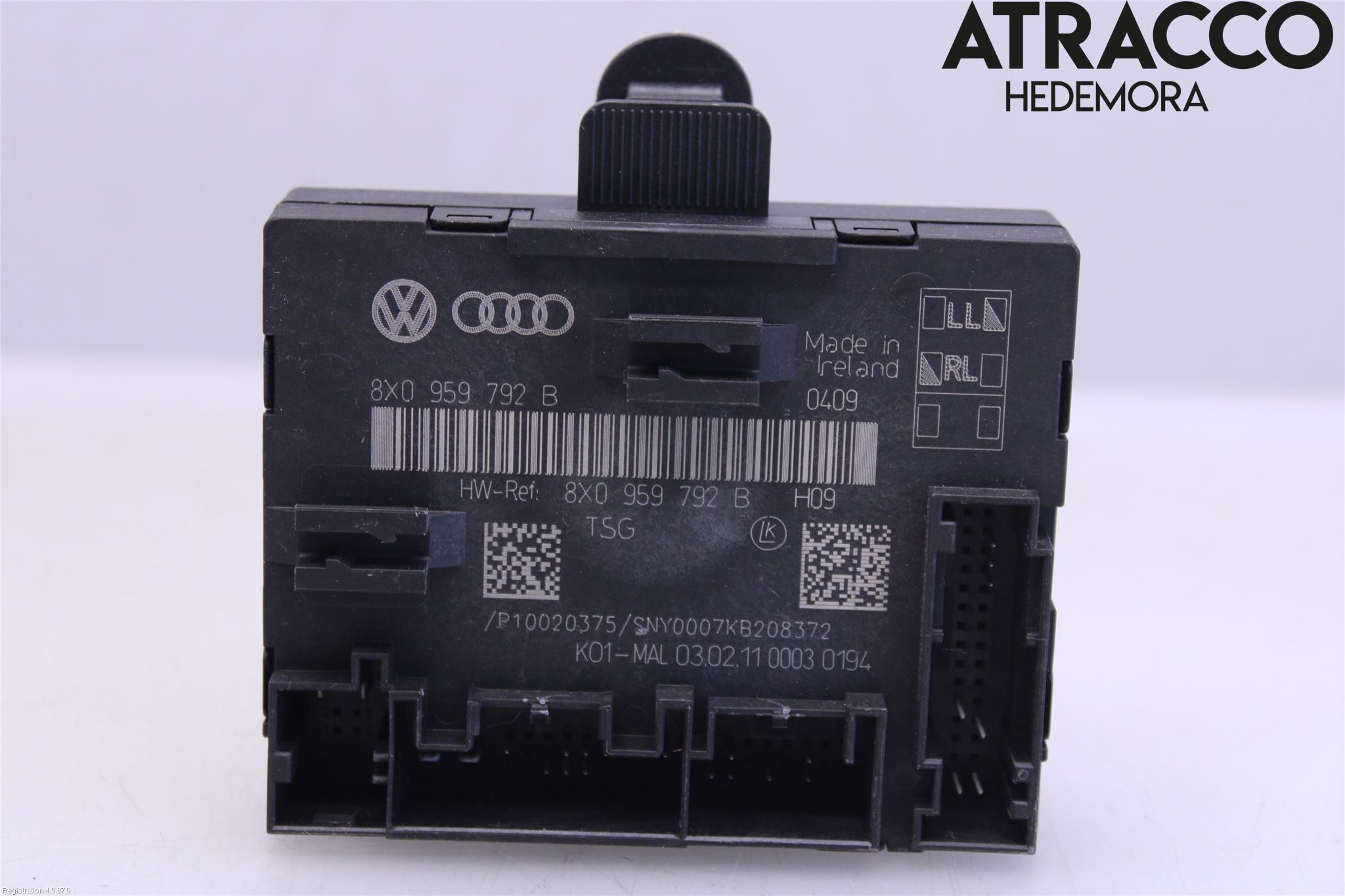 Audi A1/S1 11-18 Styrenhet Dörr