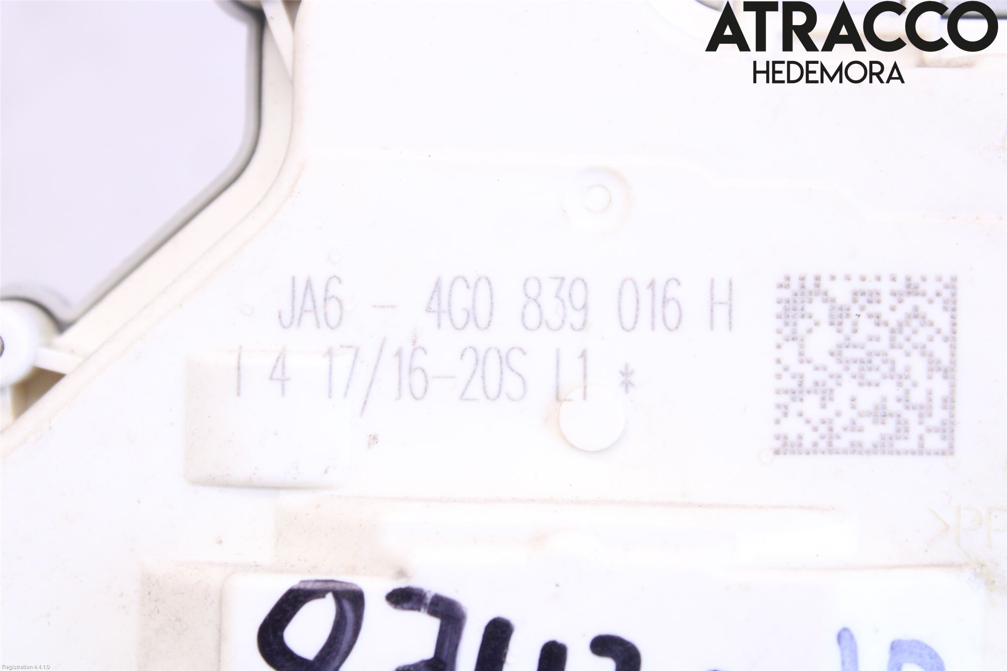 Audi A4/S4 B9 16-19 Låskista-Dörrlås